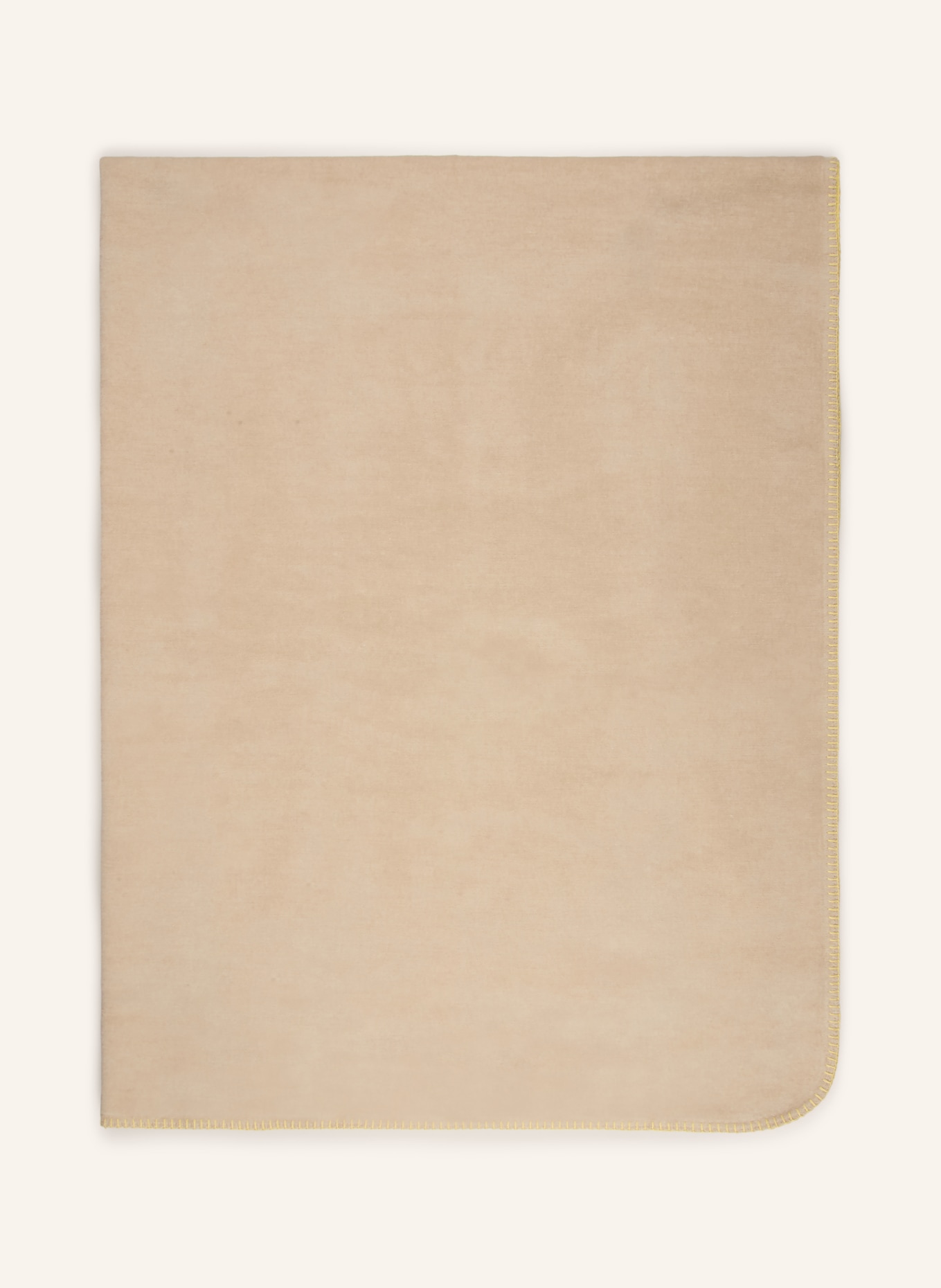 PAD Plaid HOBART: BEIGE / JAUNE