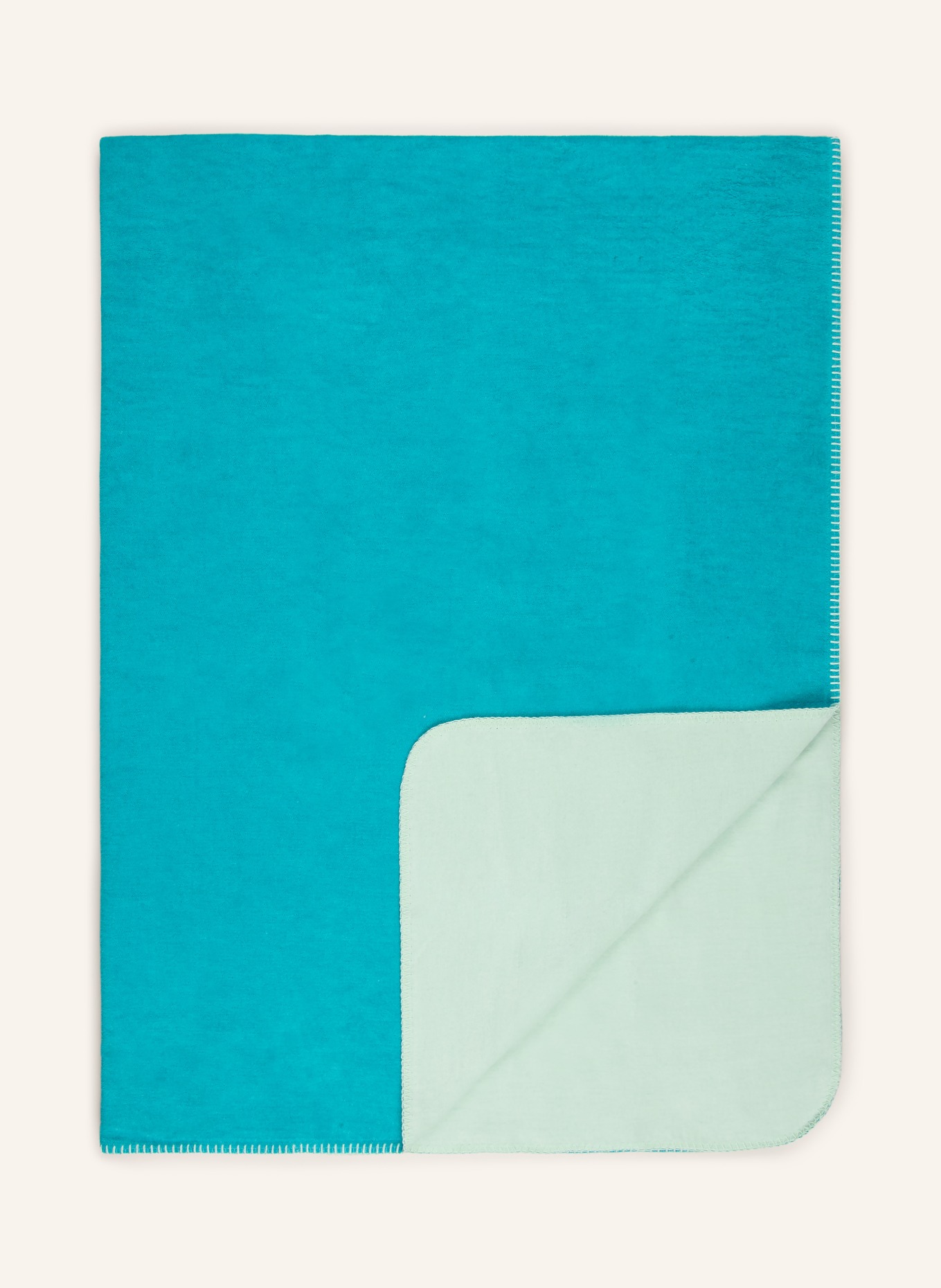 PAD Plaid HOBART: TURQUOISE / MENTHE