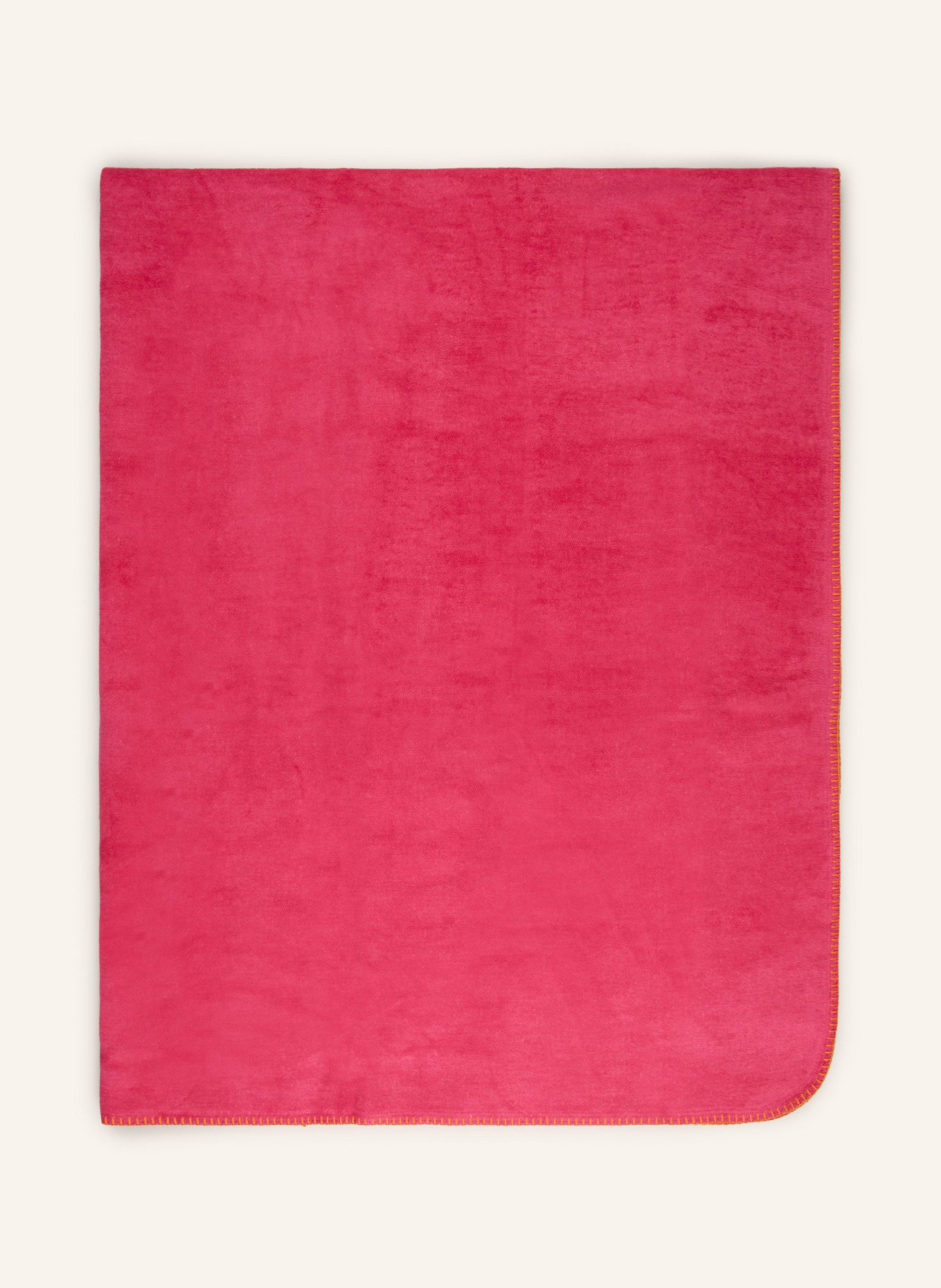 PAD HOBART Throw blanket: PINK / ORANGE