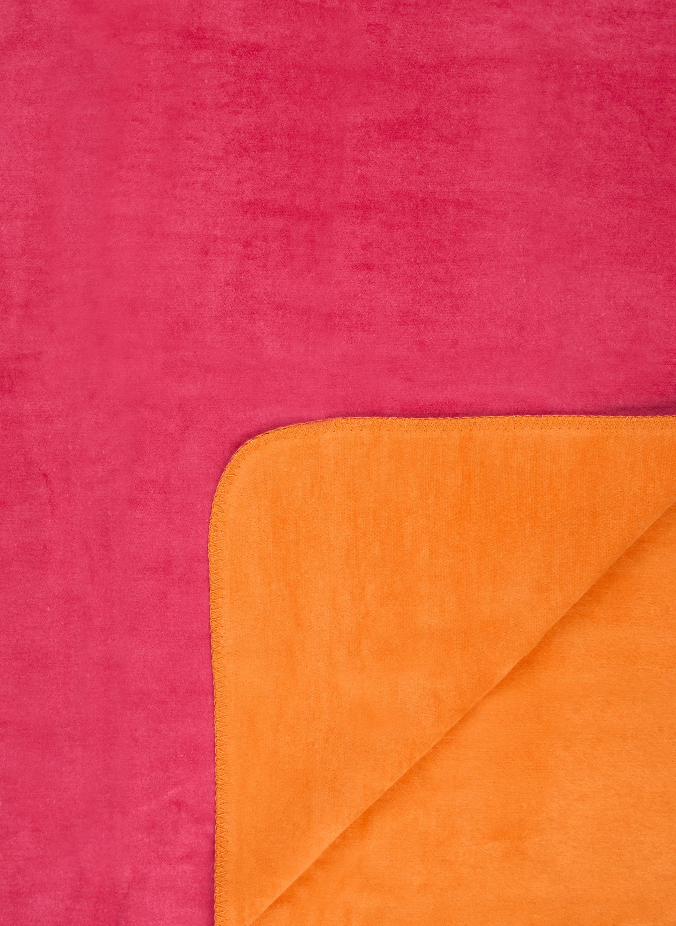PAD HOBART Throw blanket: PINK / ORANGE