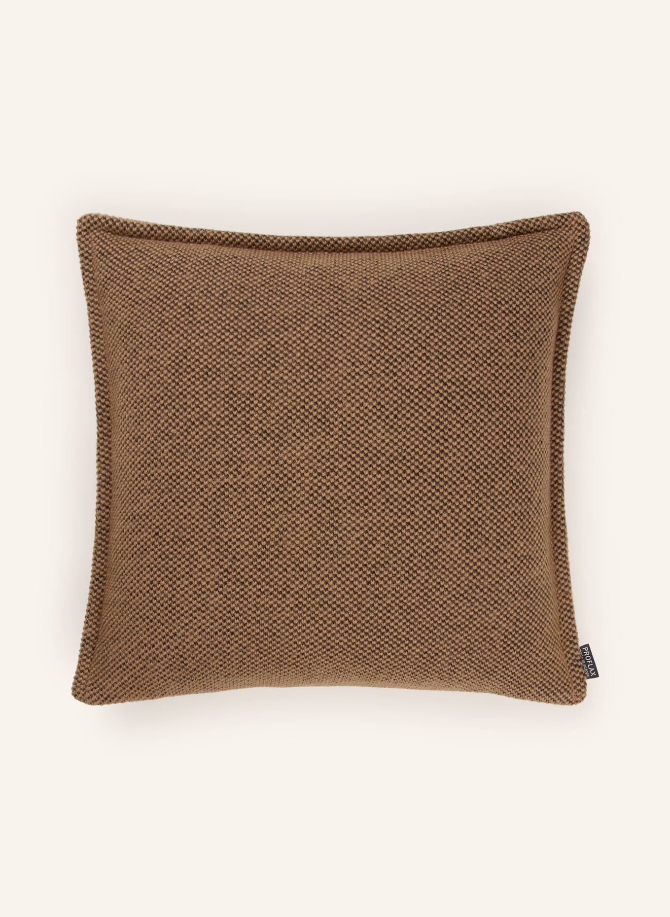 PROFLAX Housse de coussin décorative CALMO: CHAMEAU
