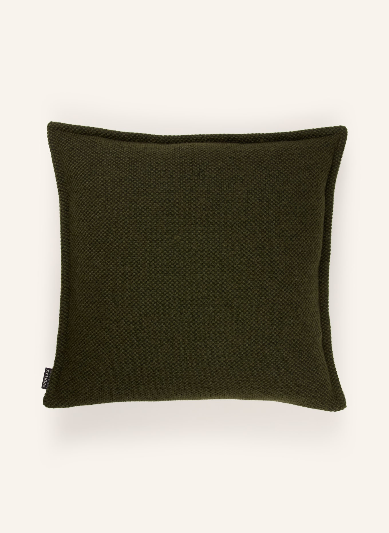 PROFLAX Housse de coussin décorative CALMO: GROEN