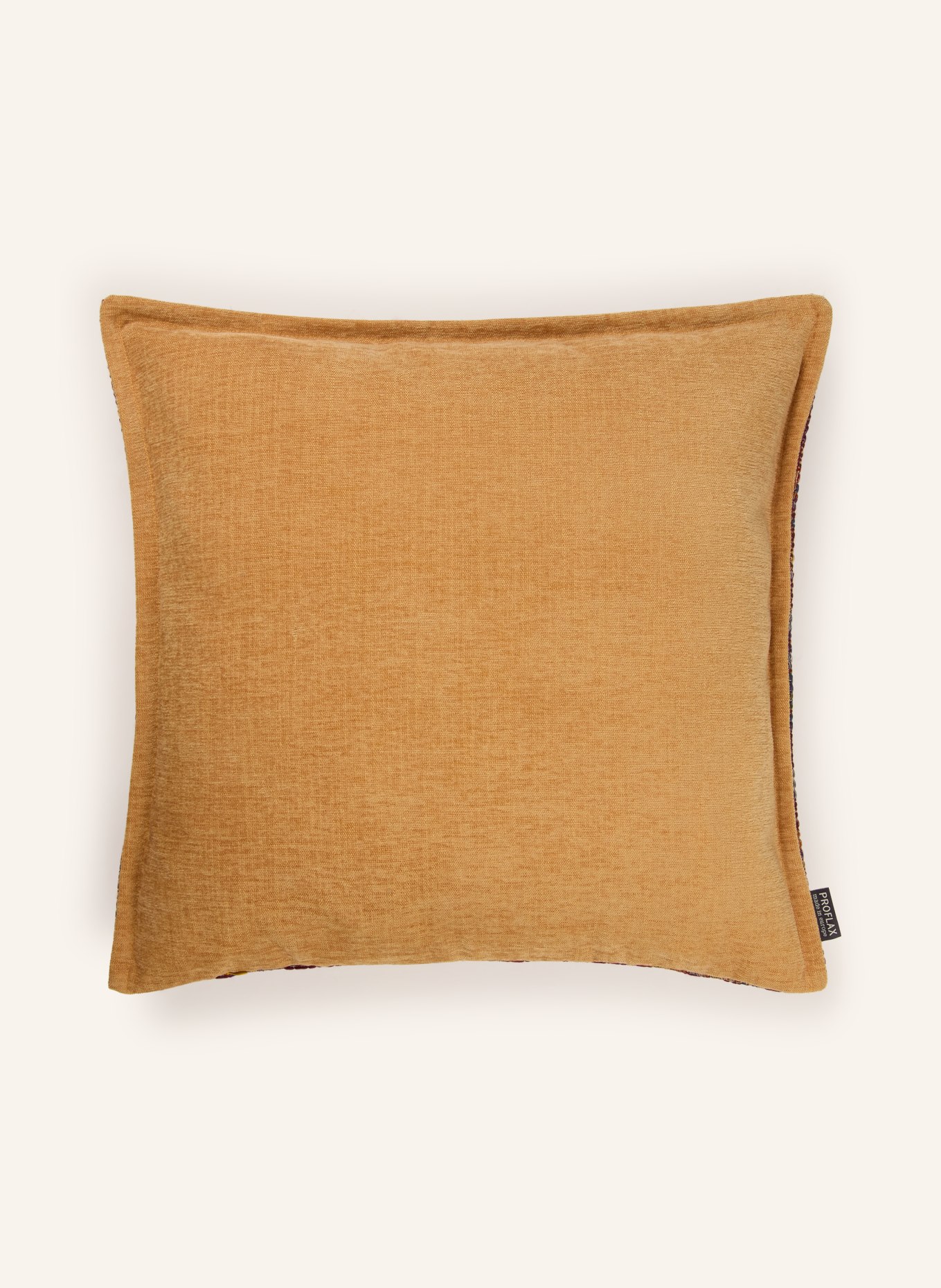 PROFLAX BROCCOLO Decorative cushion cover: DARK RED / GOLD / BLUE GRAY