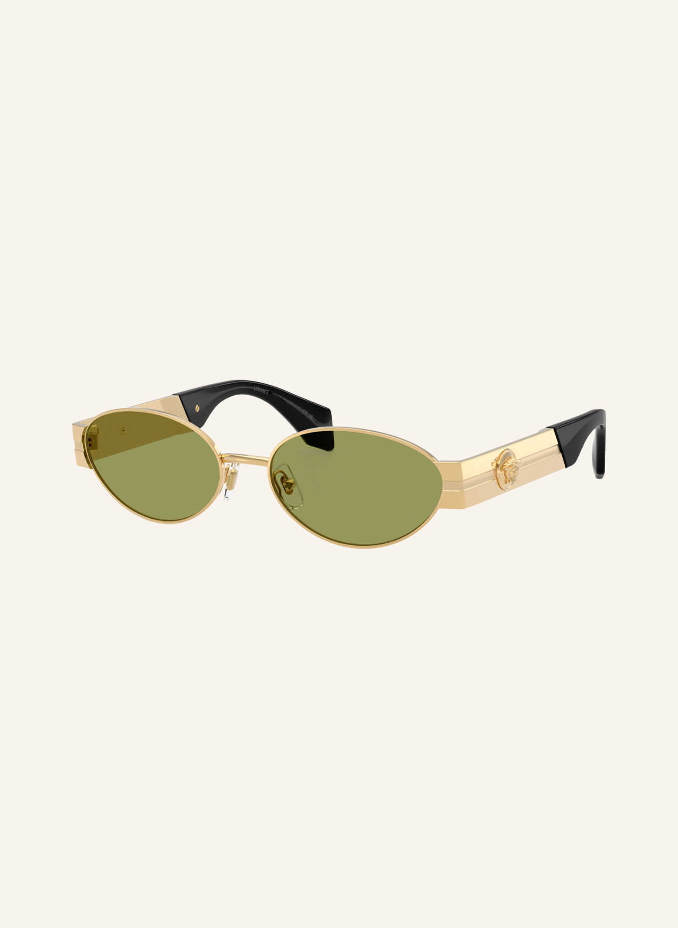 VERSACE Okulary przeciwsłoneczne VE2301: ZŁOTO/ZIELONY