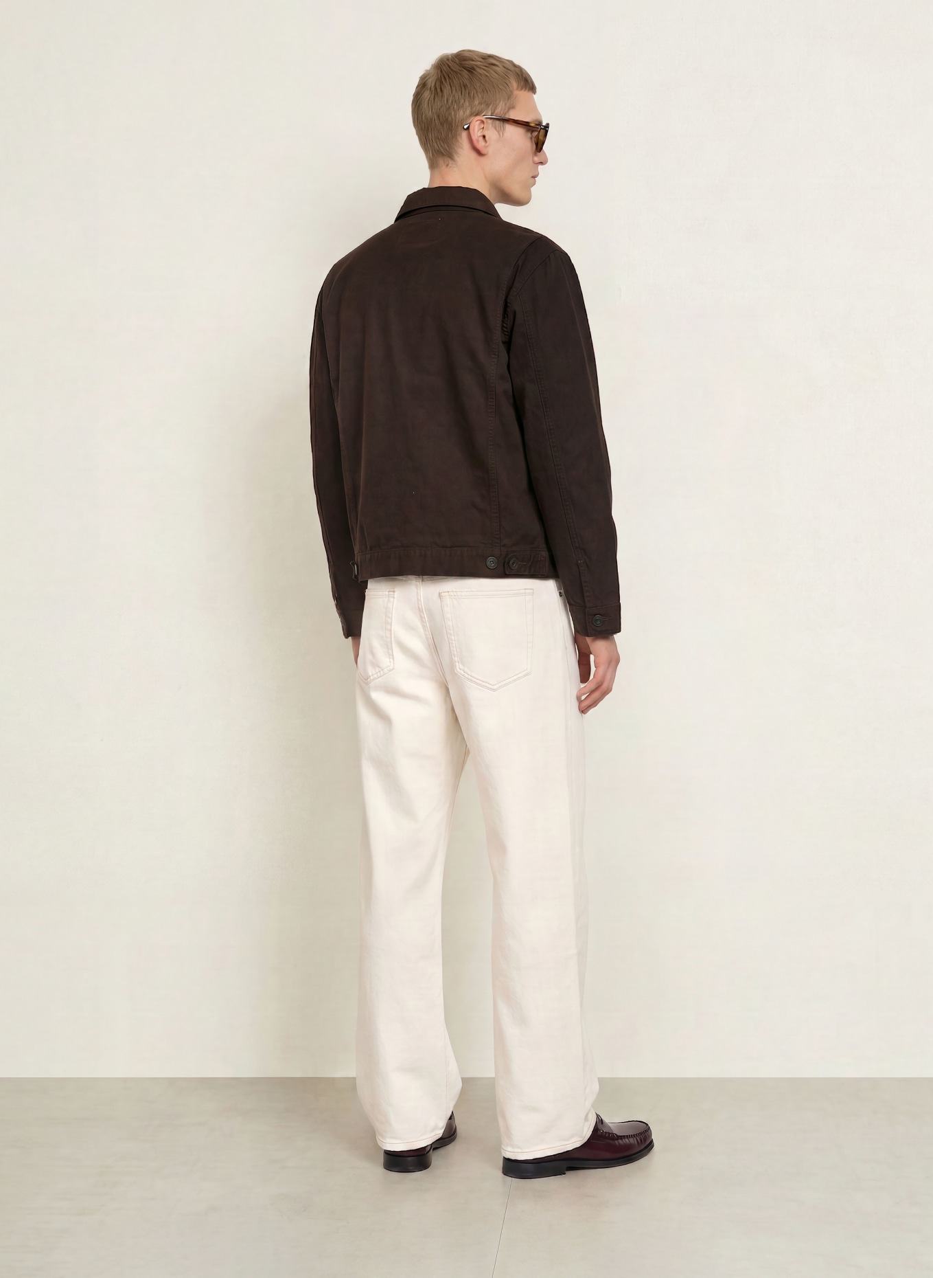 SANDRO Jeans Baggy Fit: 11 ECRU