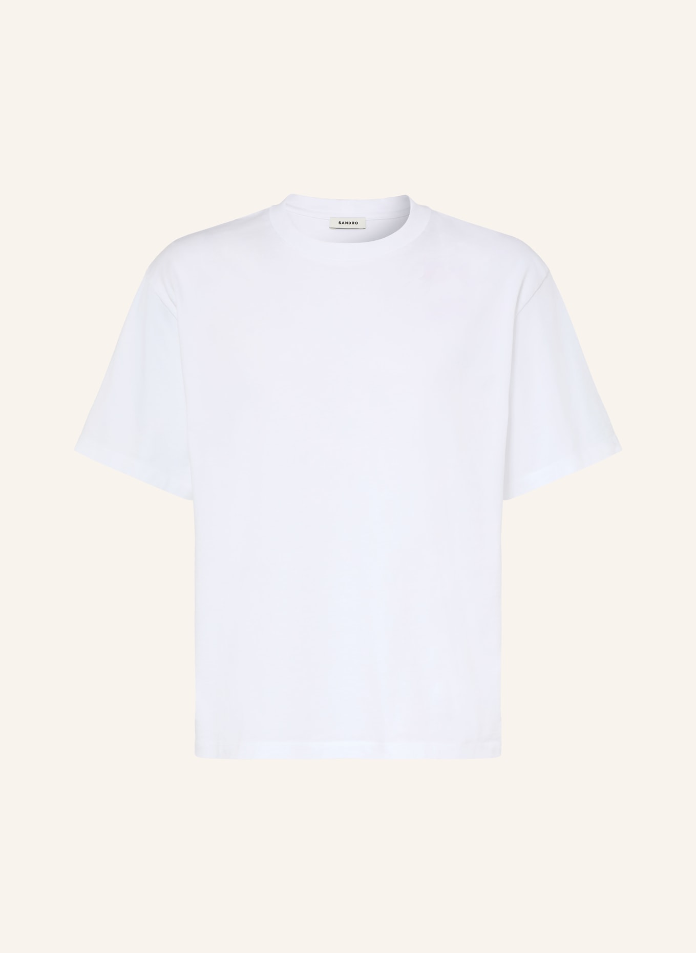 SANDRO Oversized-Shirt: WEISS