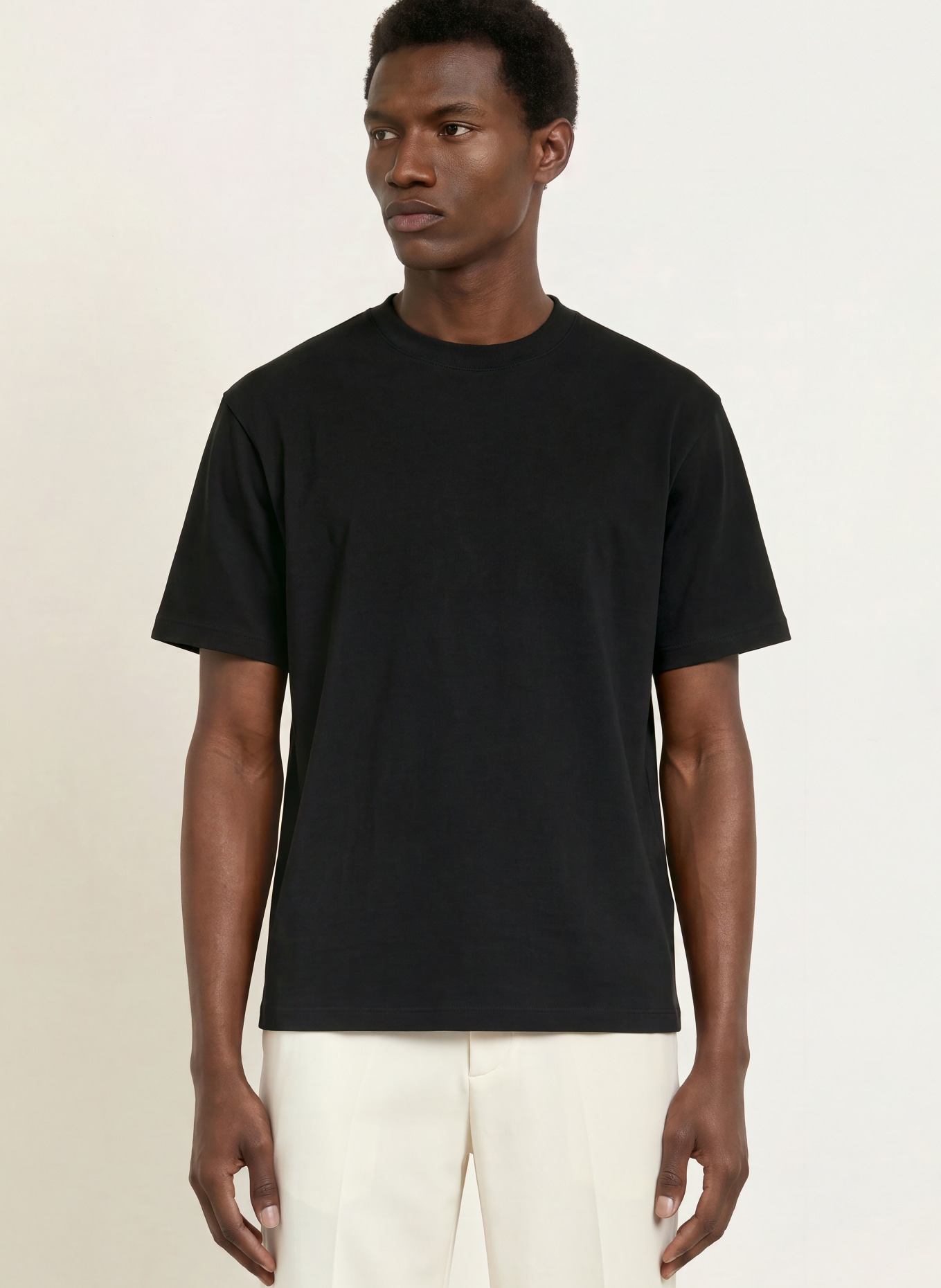SANDRO Oversized-Shirt: SCHWARZ