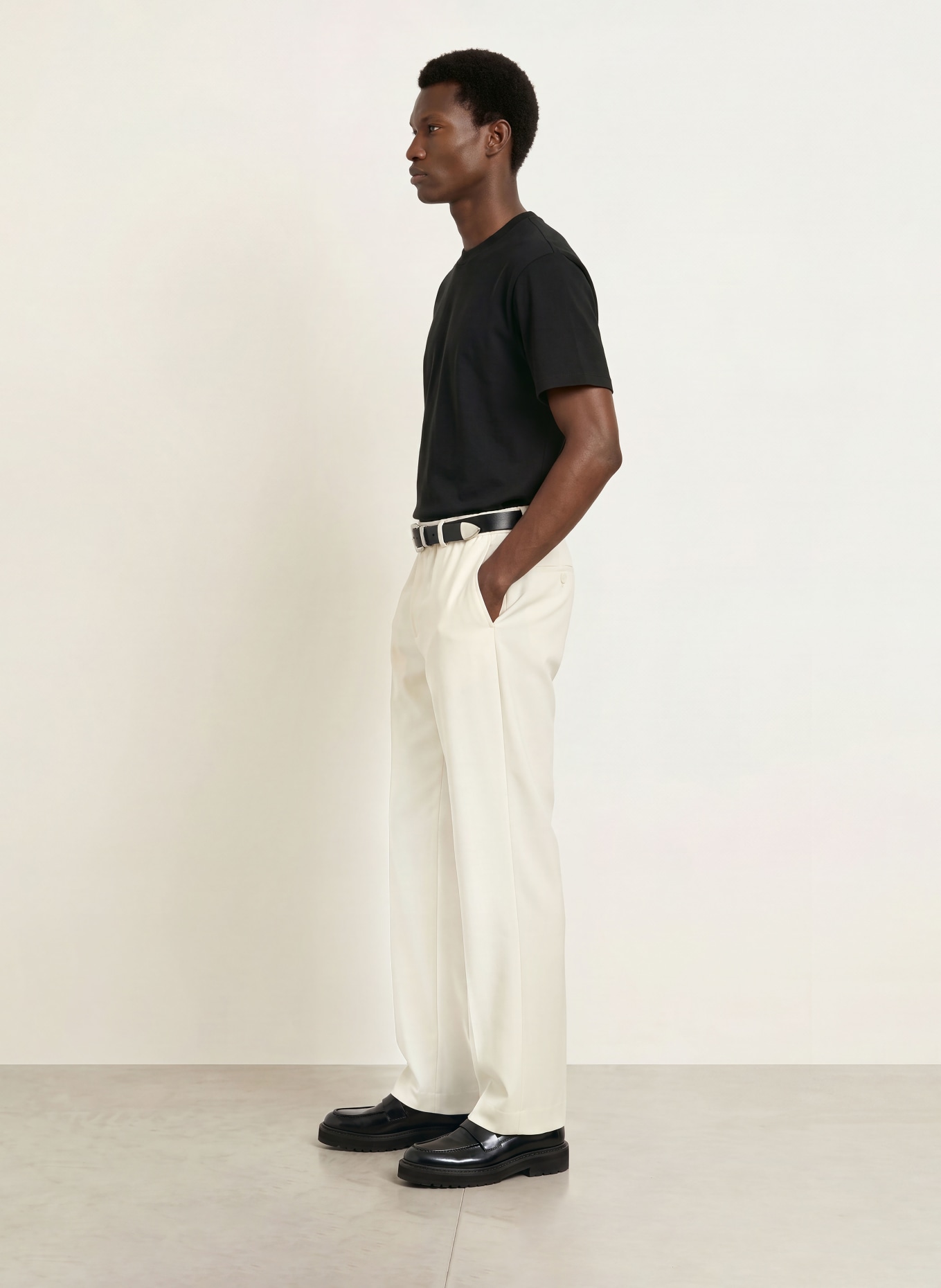 SANDRO Oversized-Shirt: SCHWARZ
