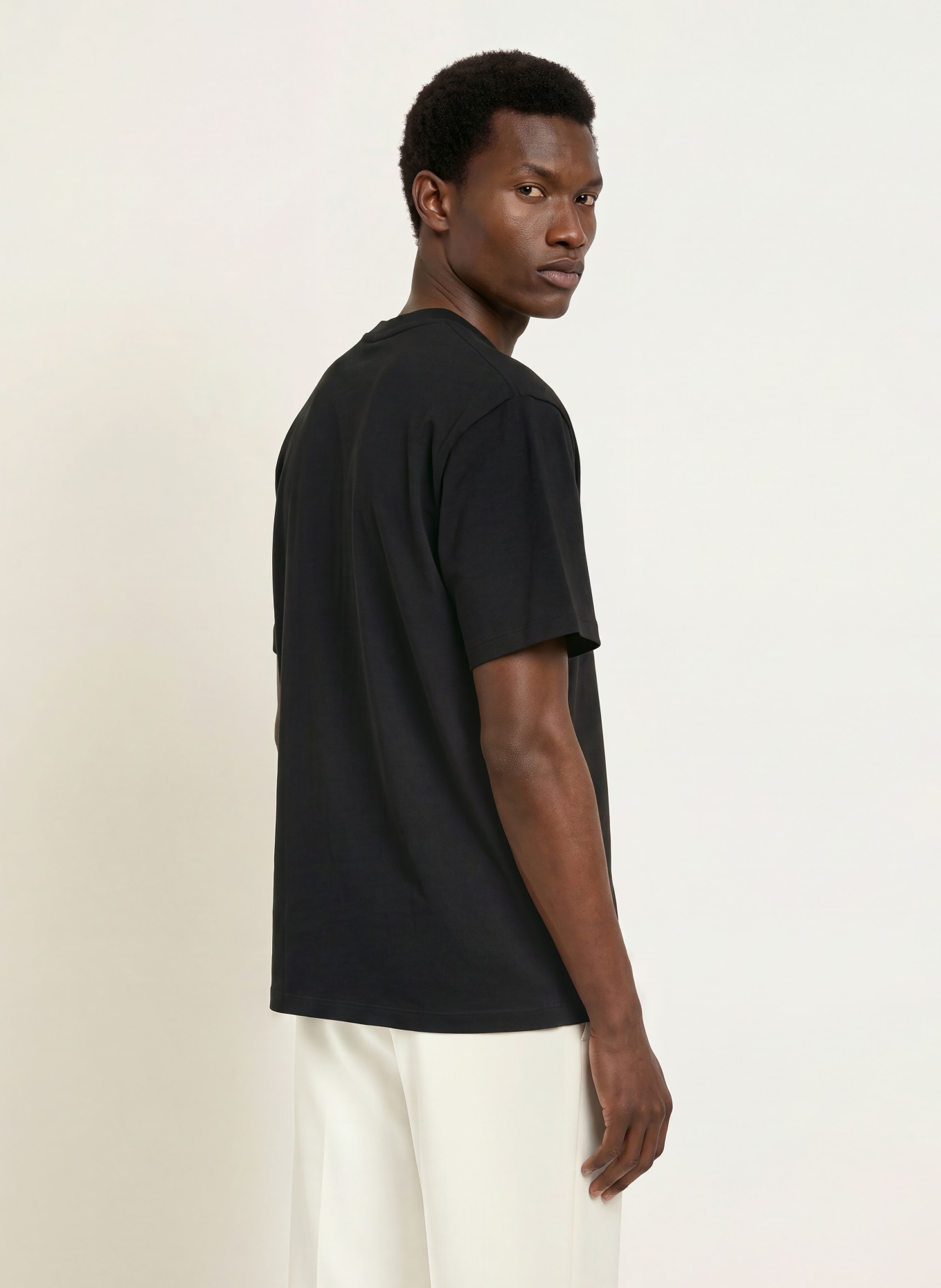 SANDRO Oversized-Shirt: SCHWARZ