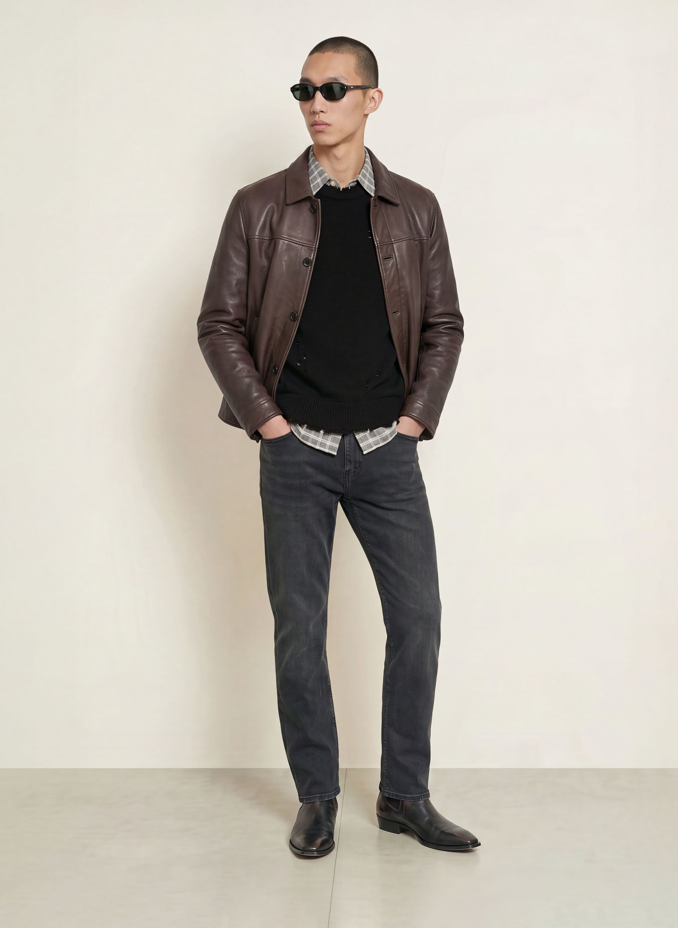 ALLSAINTS Pull WOLF: NOIR
