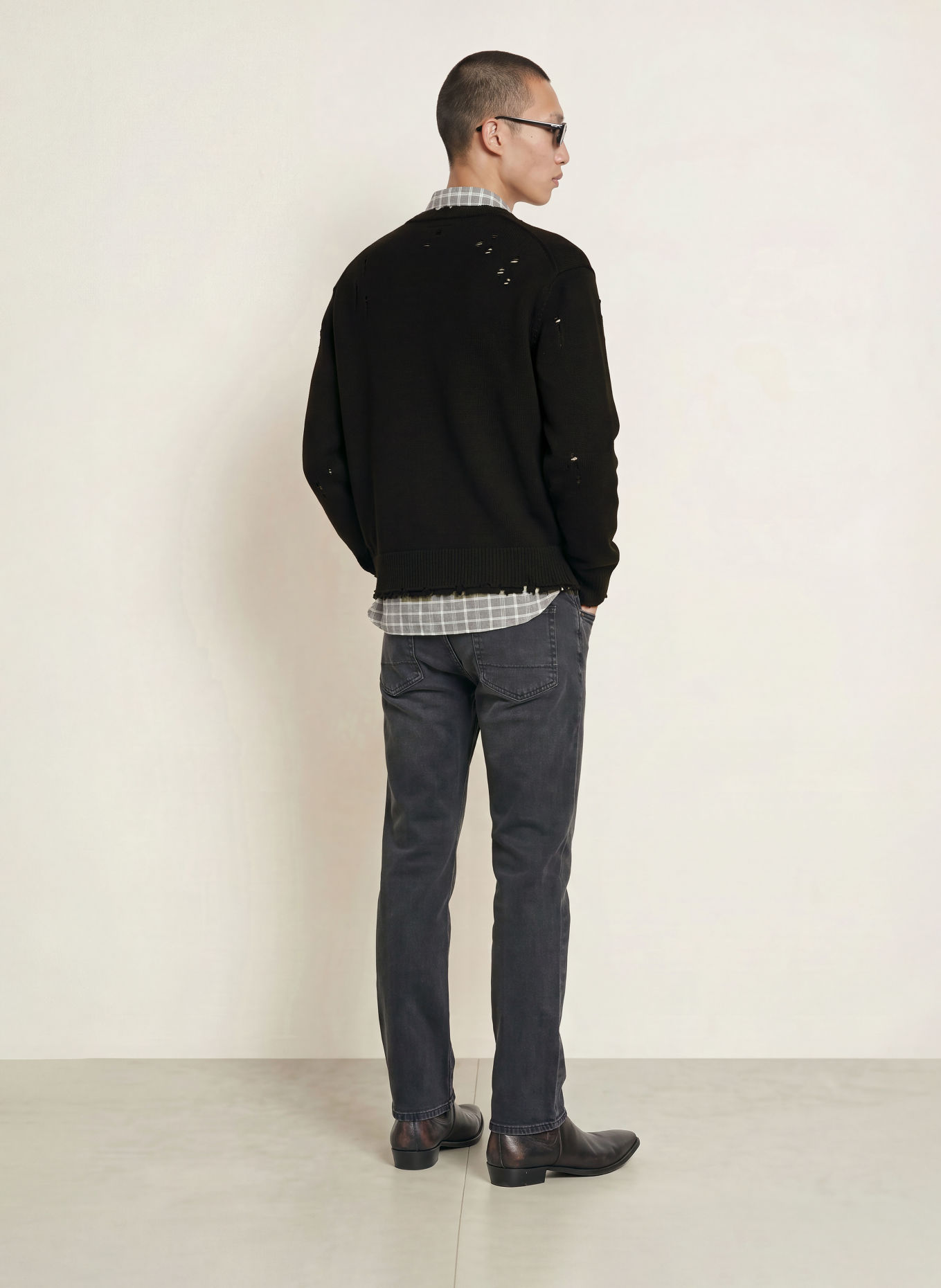 ALLSAINTS Pull WOLF: NOIR