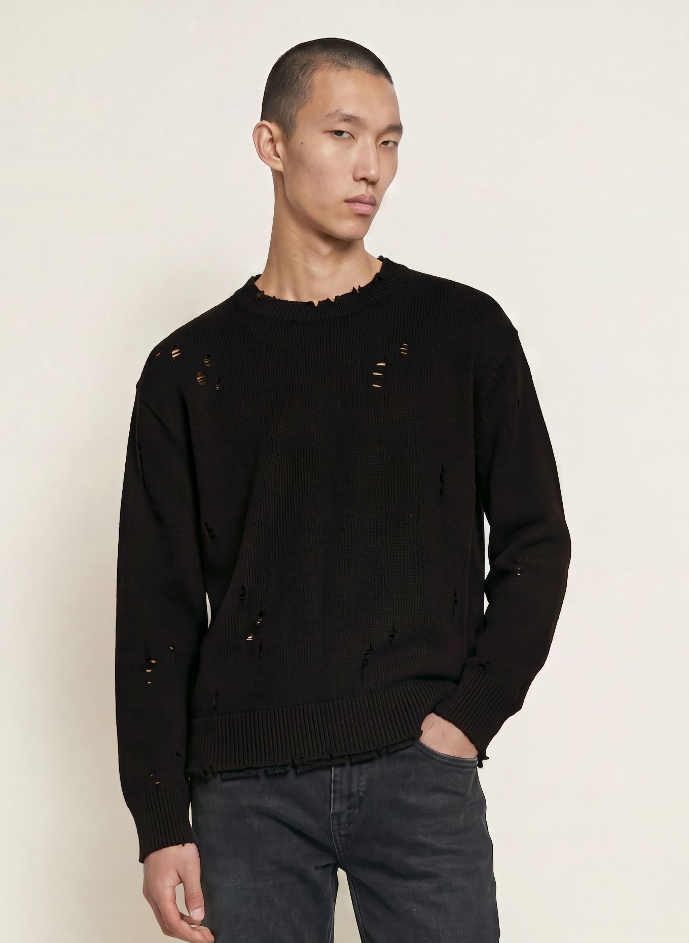 ALLSAINTS Pull WOLF: NOIR