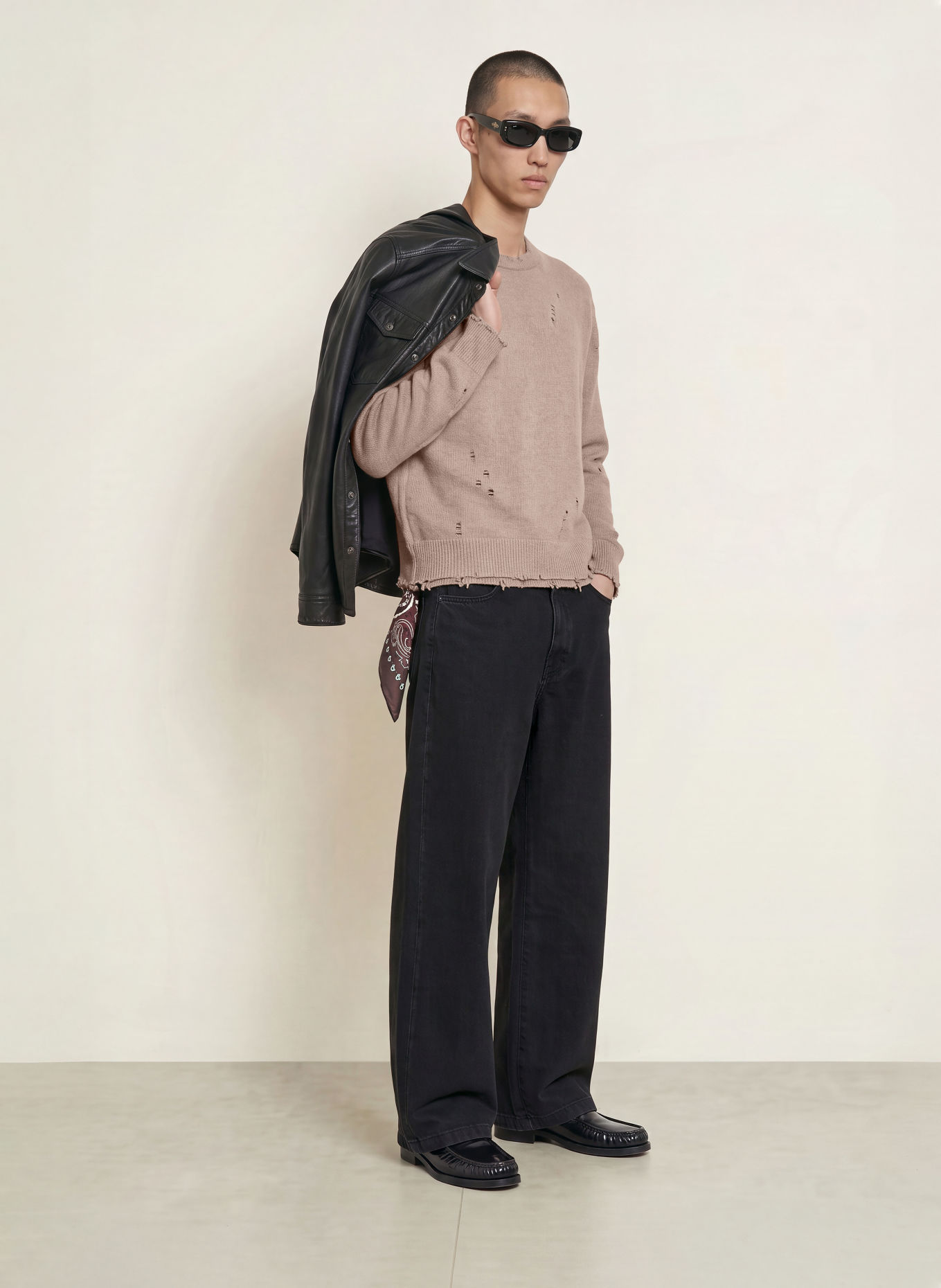 ALLSAINTS Pull WOLF: TAUPE
