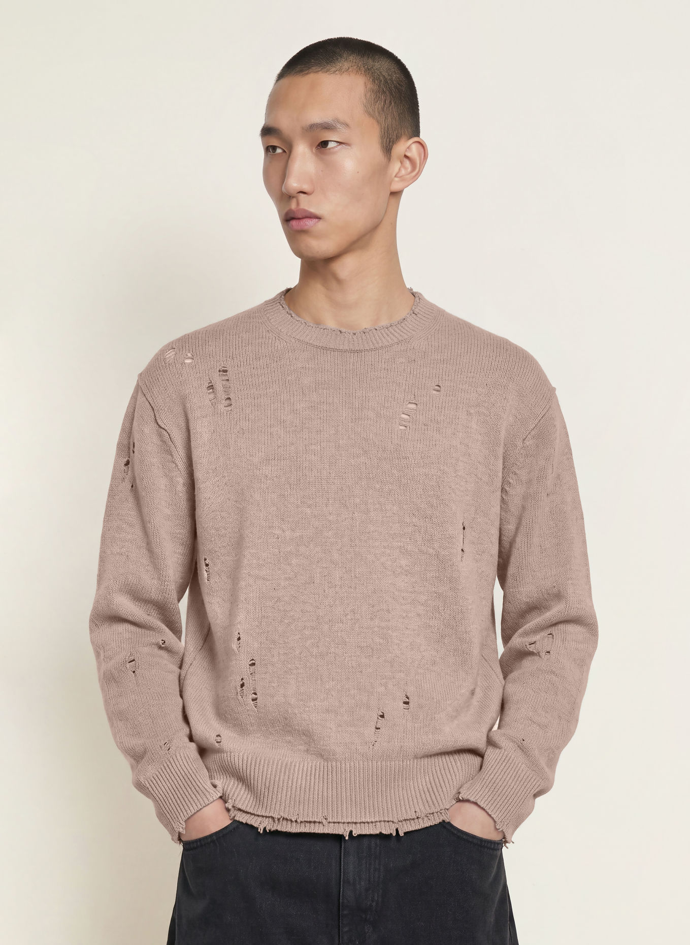 ALLSAINTS Pull WOLF: TAUPE