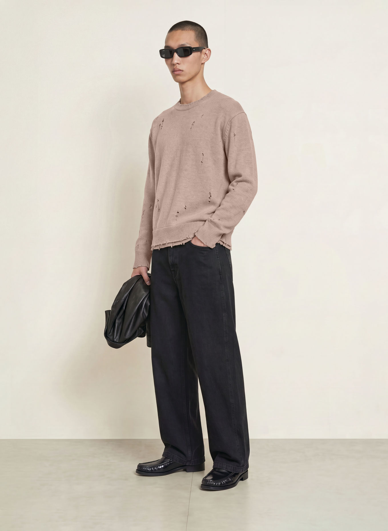 ALLSAINTS Pull WOLF: TAUPE