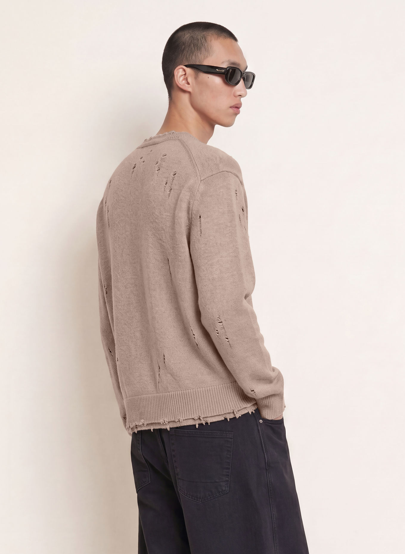 ALLSAINTS Pull WOLF: TAUPE