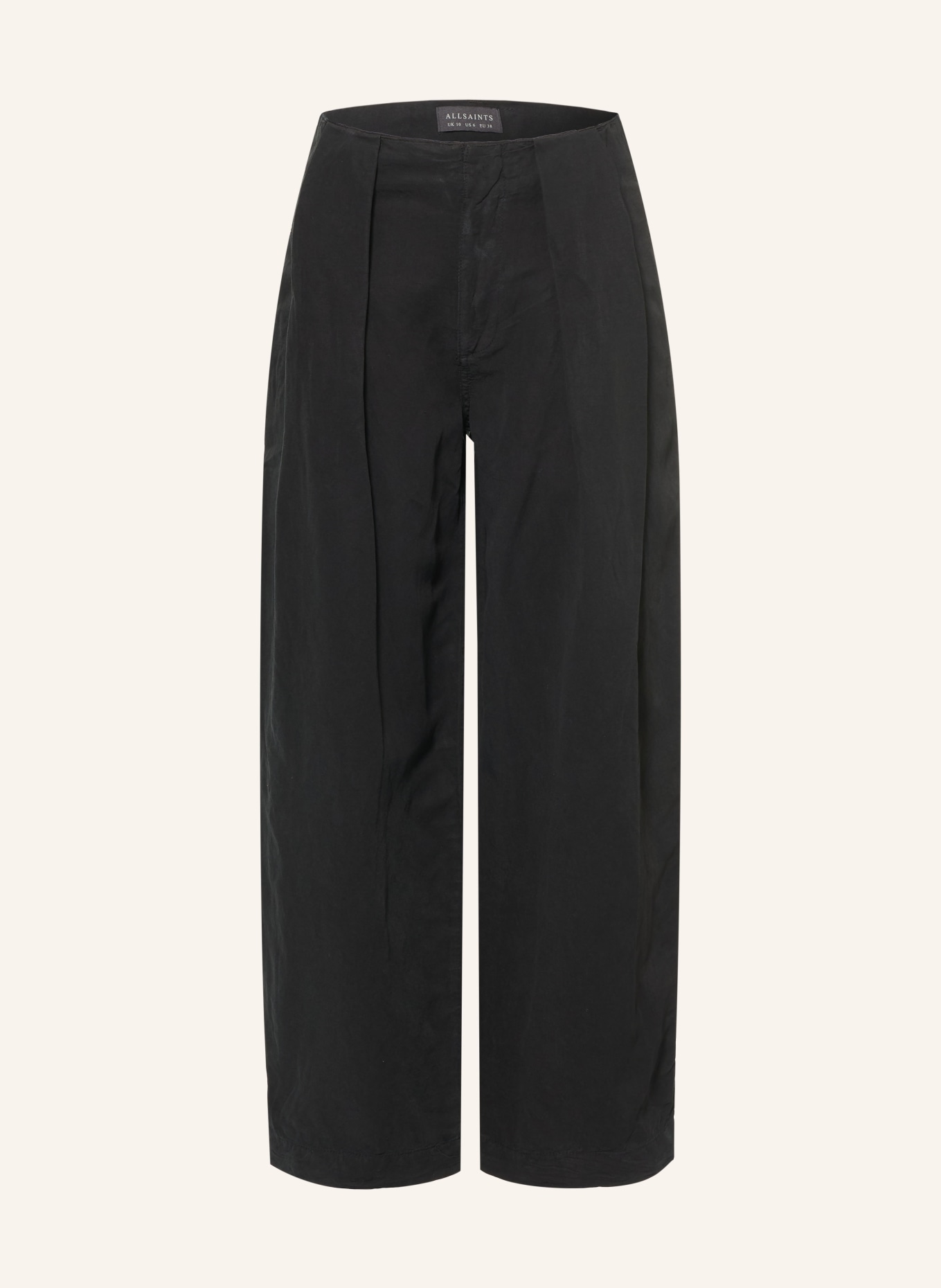 ALLSAINTS Pantalon en lin: NOIR