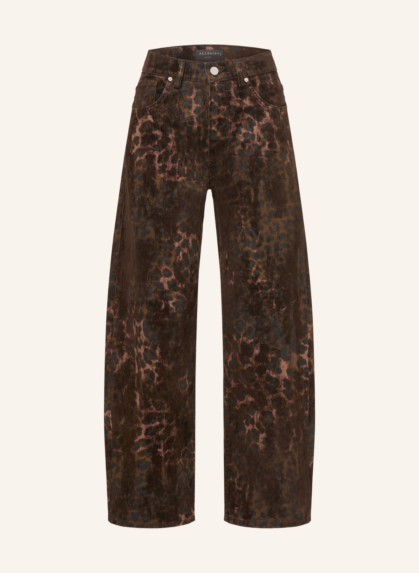 ALLSAINTS Jean barrel SADIE: 10062 LEPPO BROWN