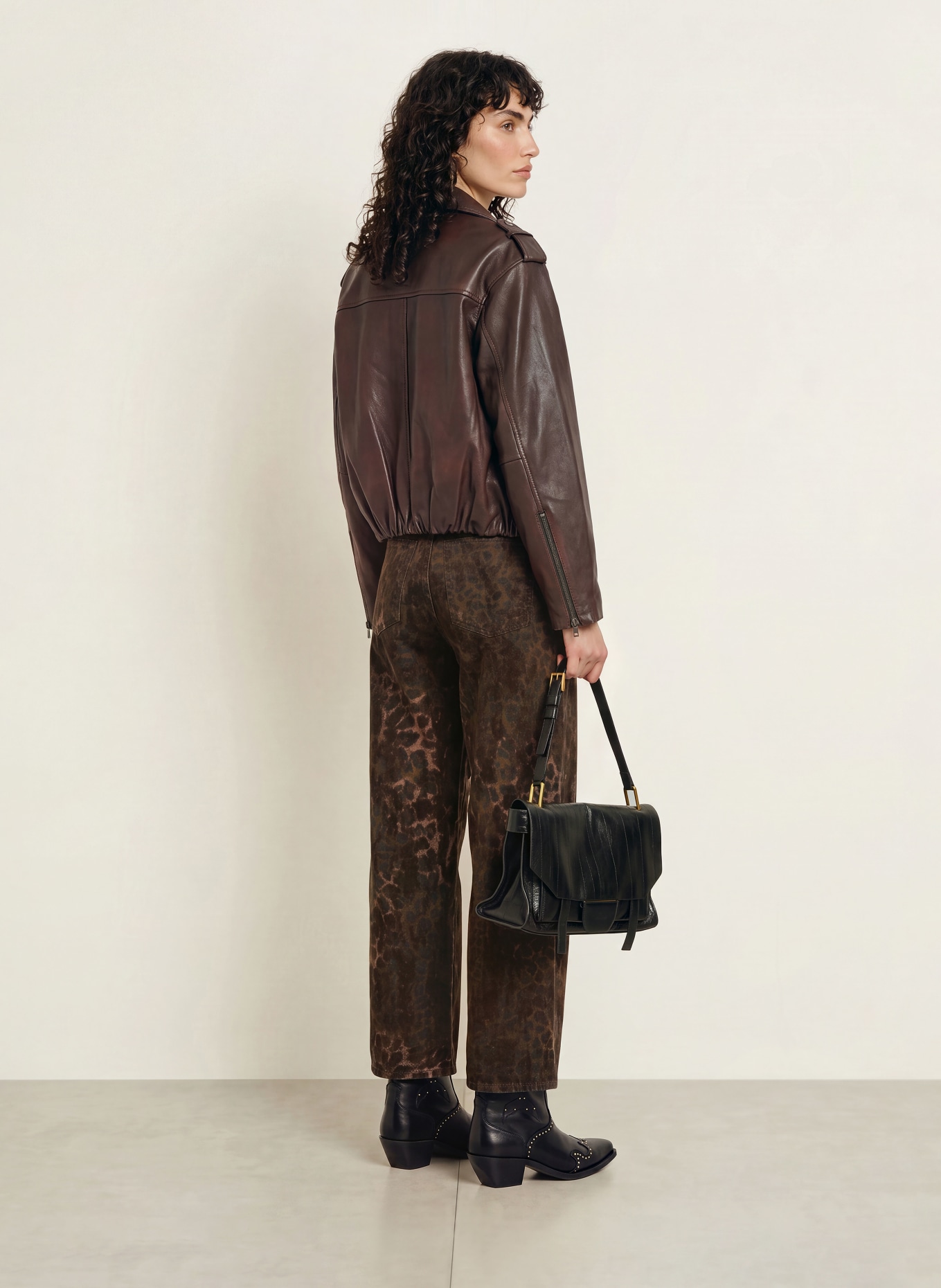 ALLSAINTS Jean barrel SADIE: 10062 LEPPO BROWN