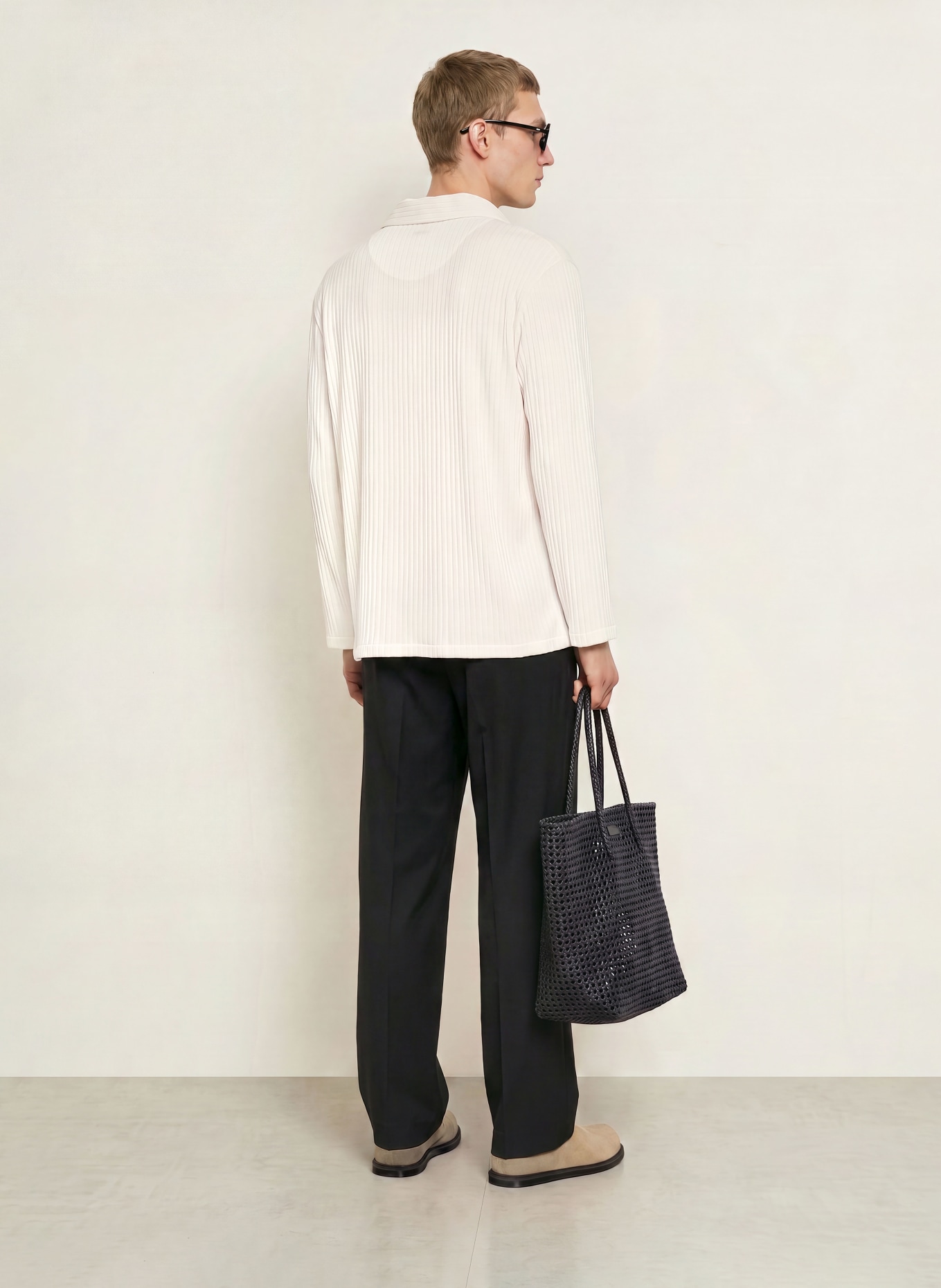SANDRO Hemd Comfort Fit: WEISS
