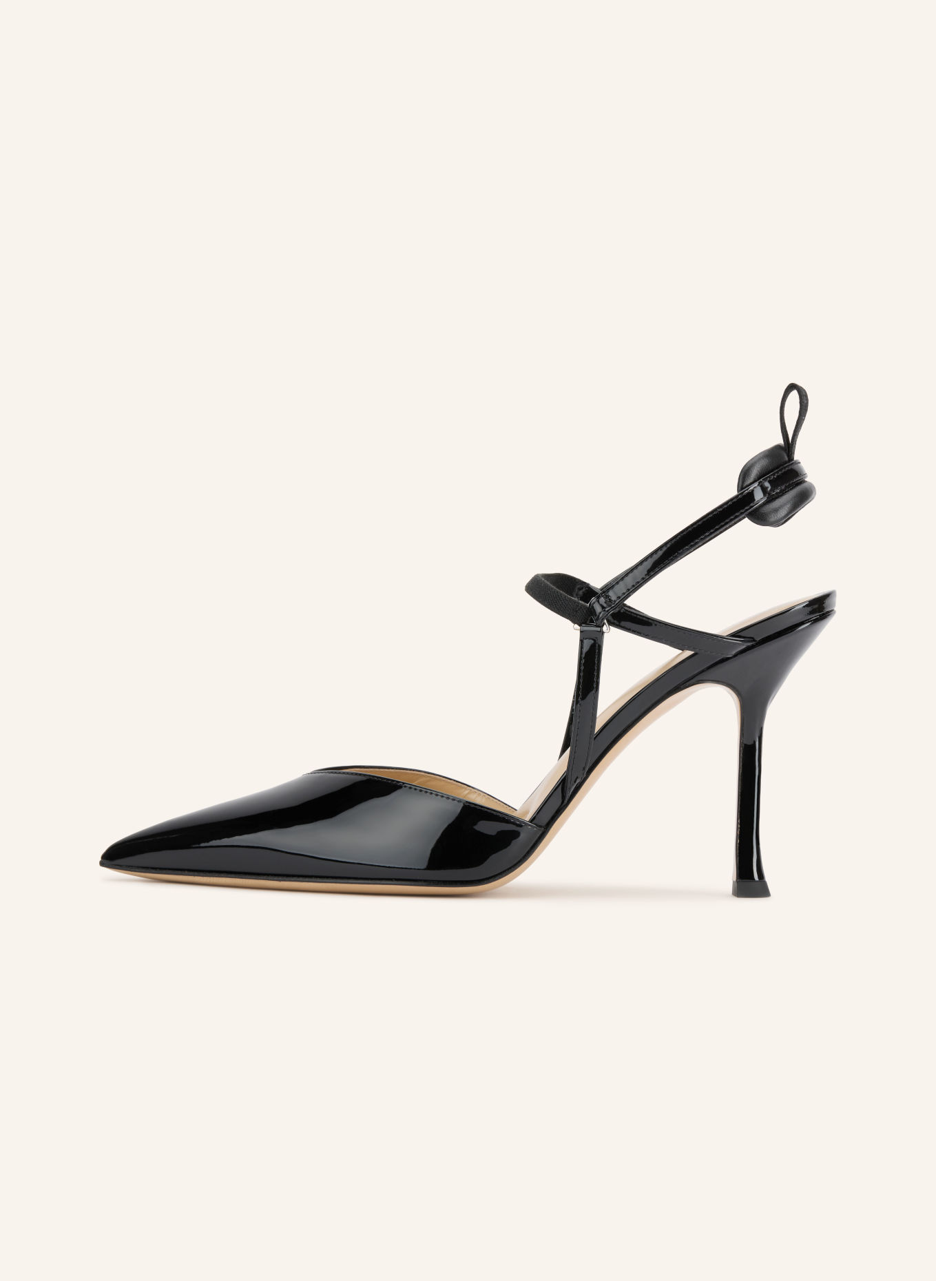 FENDI VERY COLIBRÌ Slingback Pumps: BLACK