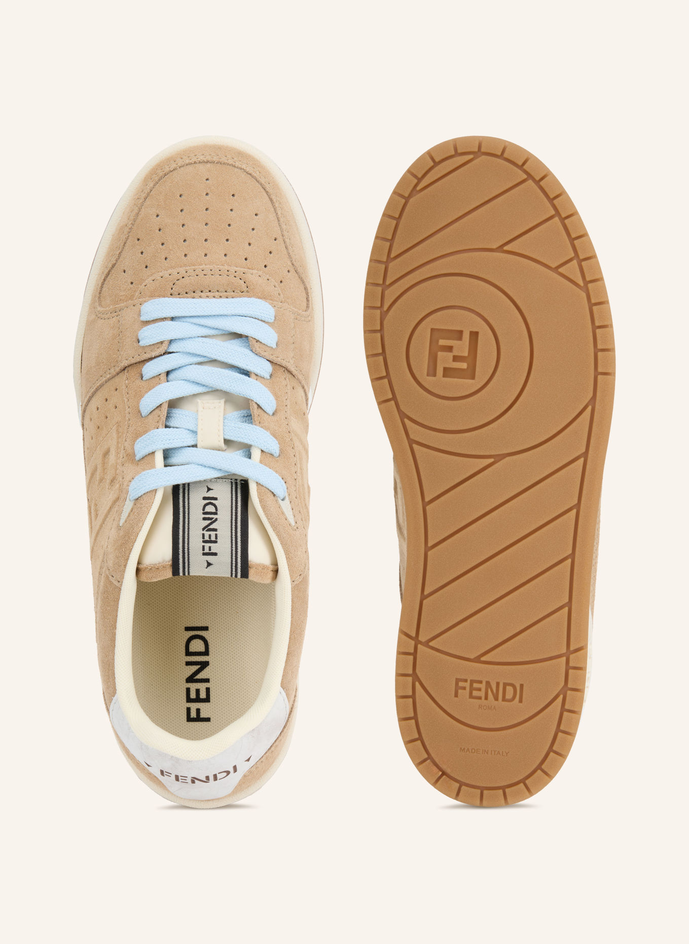 FENDI Sneakers: CHAMEAU / BLEU CLAIR