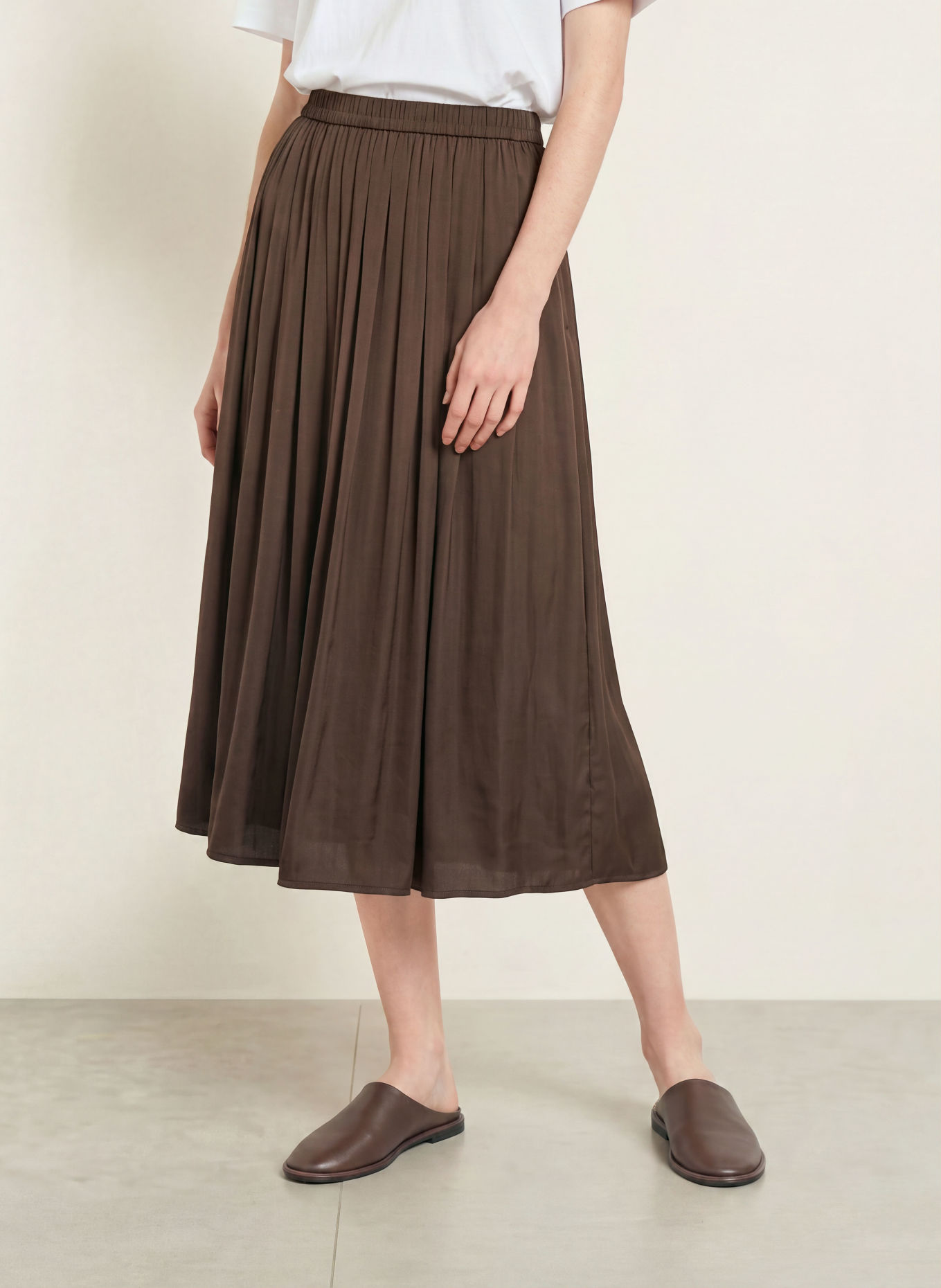 Marc O'Polo Jupe: MARRON FONCÉ