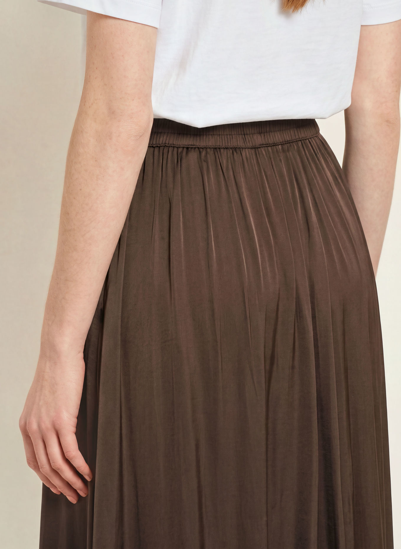 Marc O'Polo Jupe: MARRON FONCÉ
