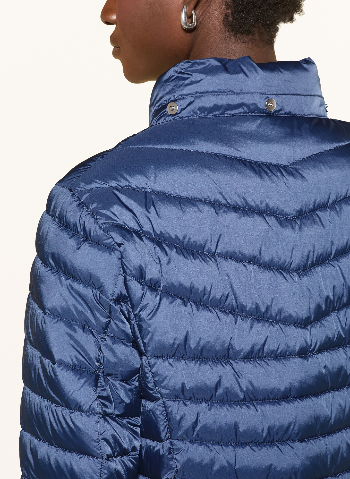 FUCHS SCHMITT Gewatteerde jas ANDRIA met afneembare capuchon: BLAUW