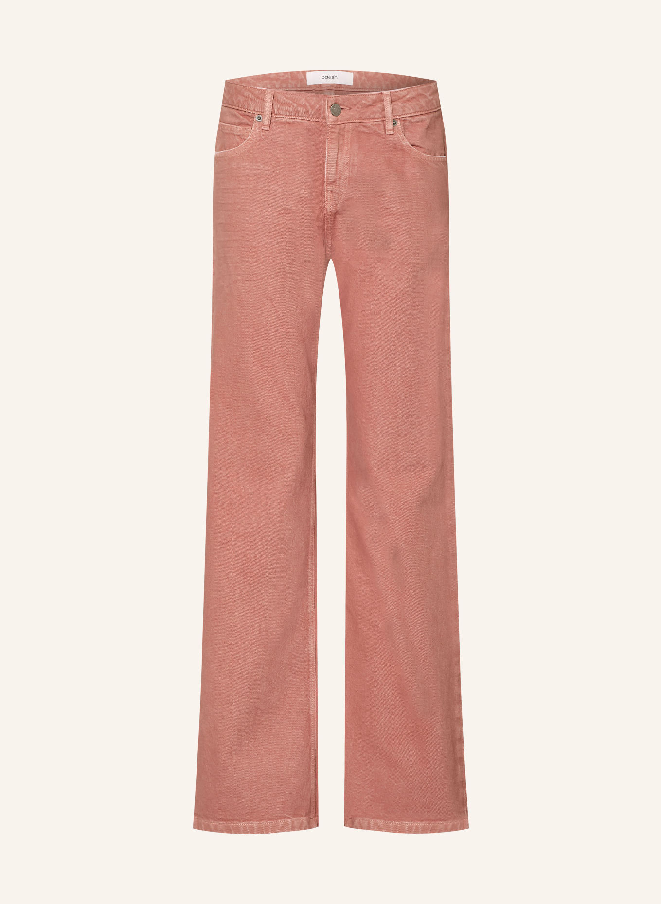 ba&sh Wide Leg Jeans VANA: PINK PINK