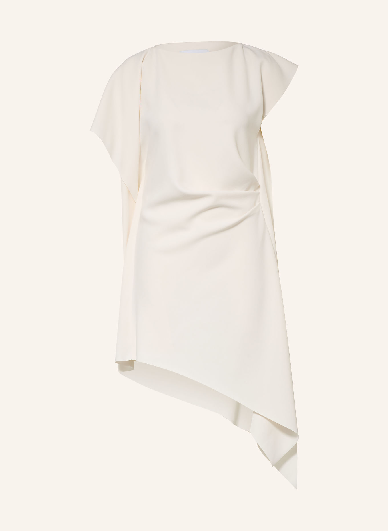 REISS Jurk ATHENA met volants: CRÈME