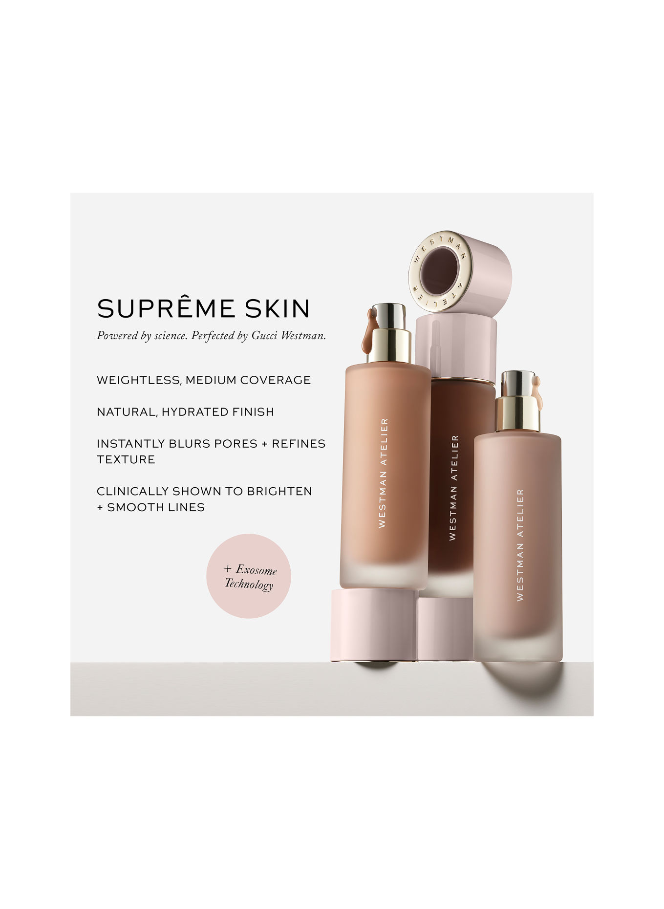WESTMAN ATELIER SUPRÊME BIO-COMPLEX LIQUID FOUNDATION: ATELIER R1 - DEEP TO RICH WARM
