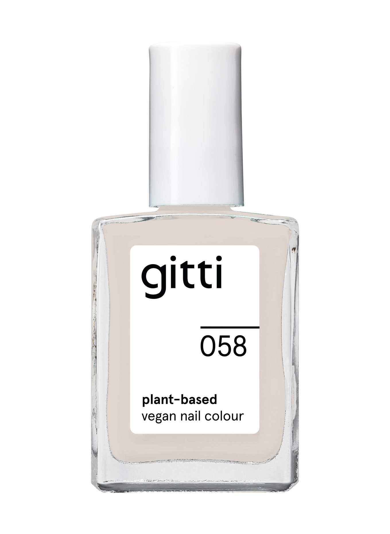 gitti PLANT-BASED VEGAN NAIL COLOUR: NR. 058