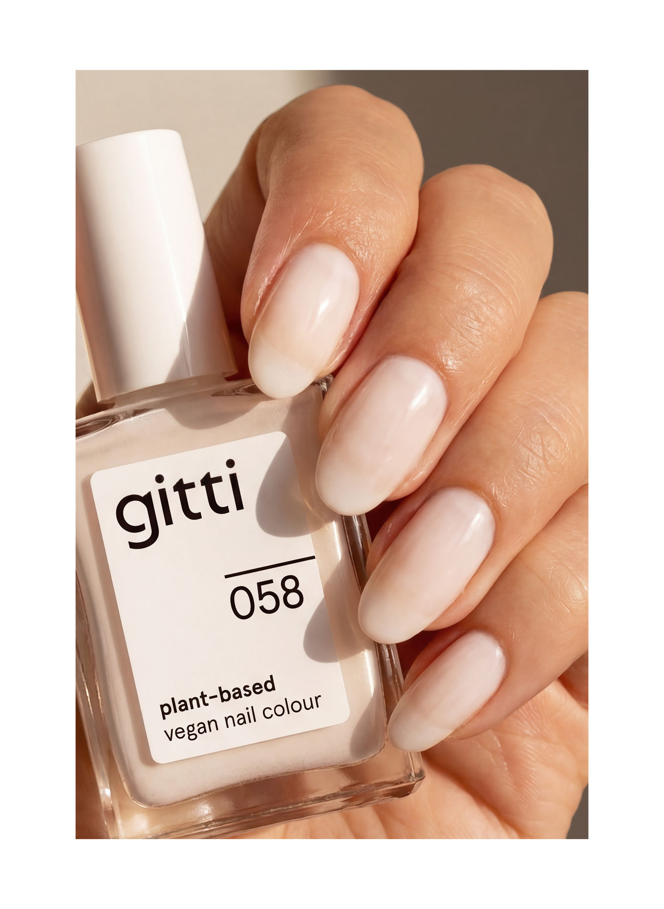 gitti PLANT-BASED VEGAN NAIL COLOUR: NR. 058
