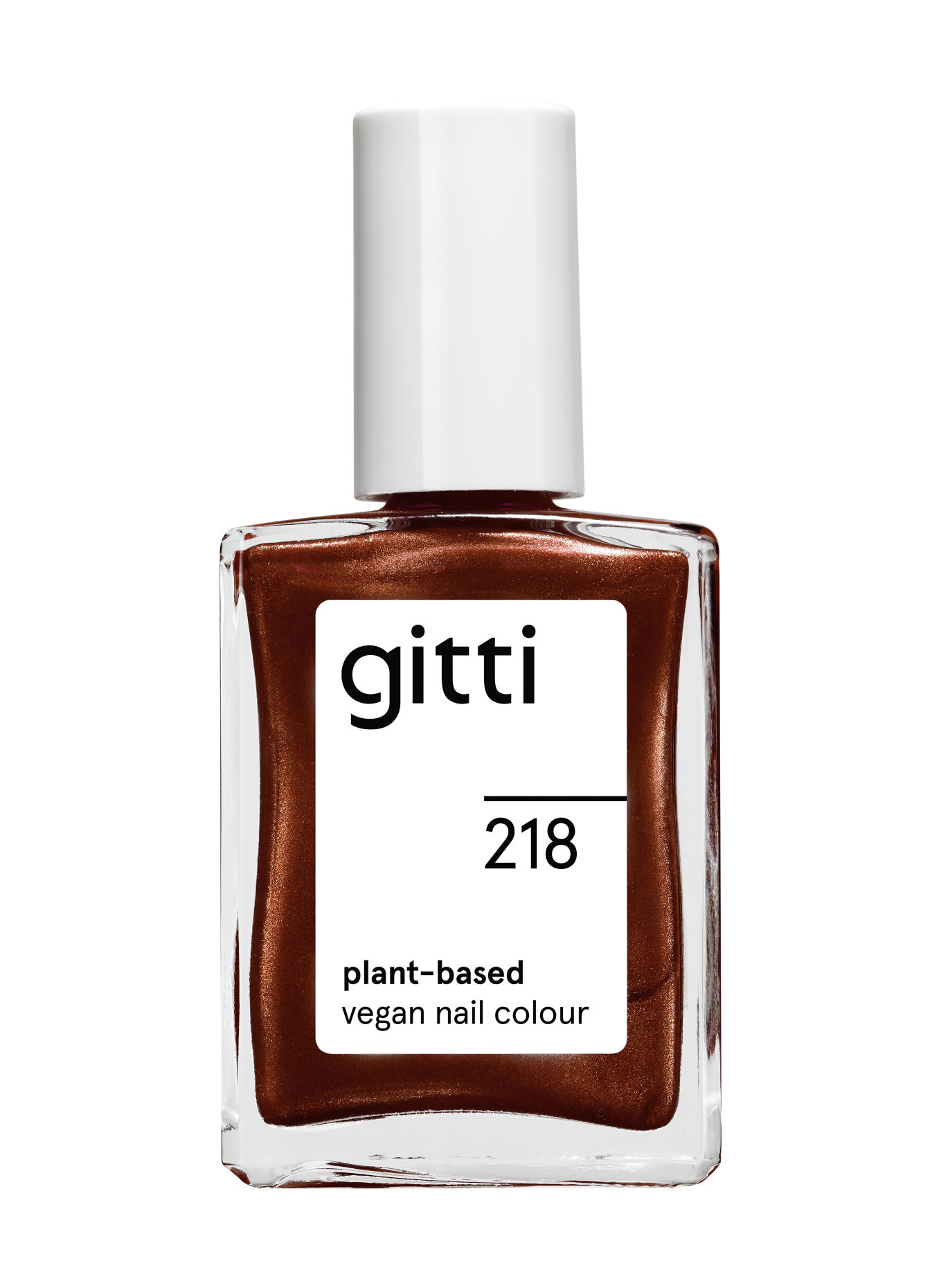 gitti PLANT-BASED VEGAN NAIL COLOUR: nr. 218