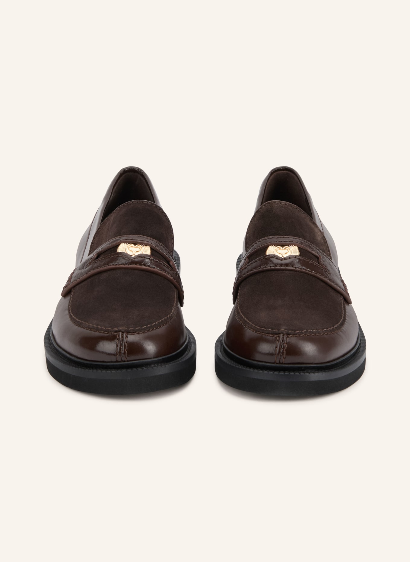 maje Penny-Loafer: DUNKELBRAUN
