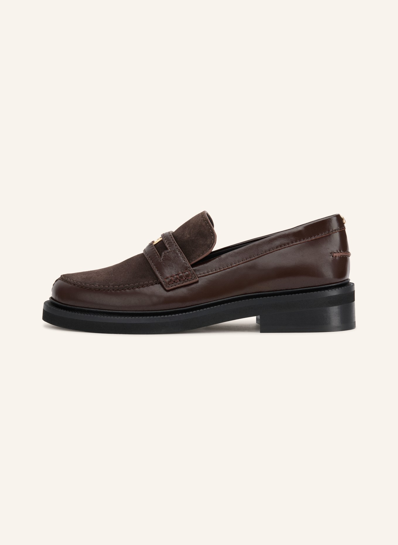 maje Penny-Loafer: DUNKELBRAUN