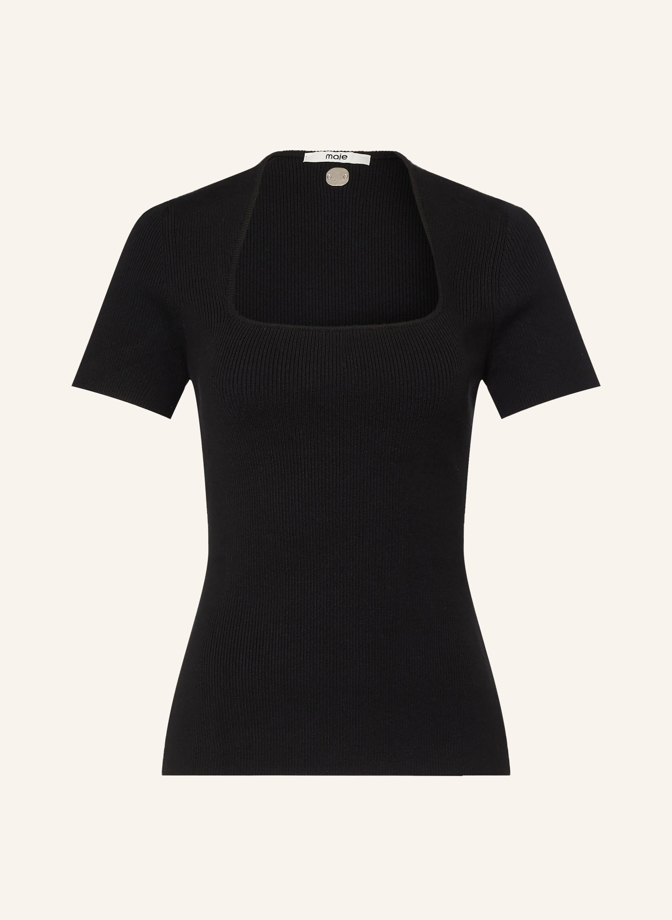 maje Strickshirt: SCHWARZ