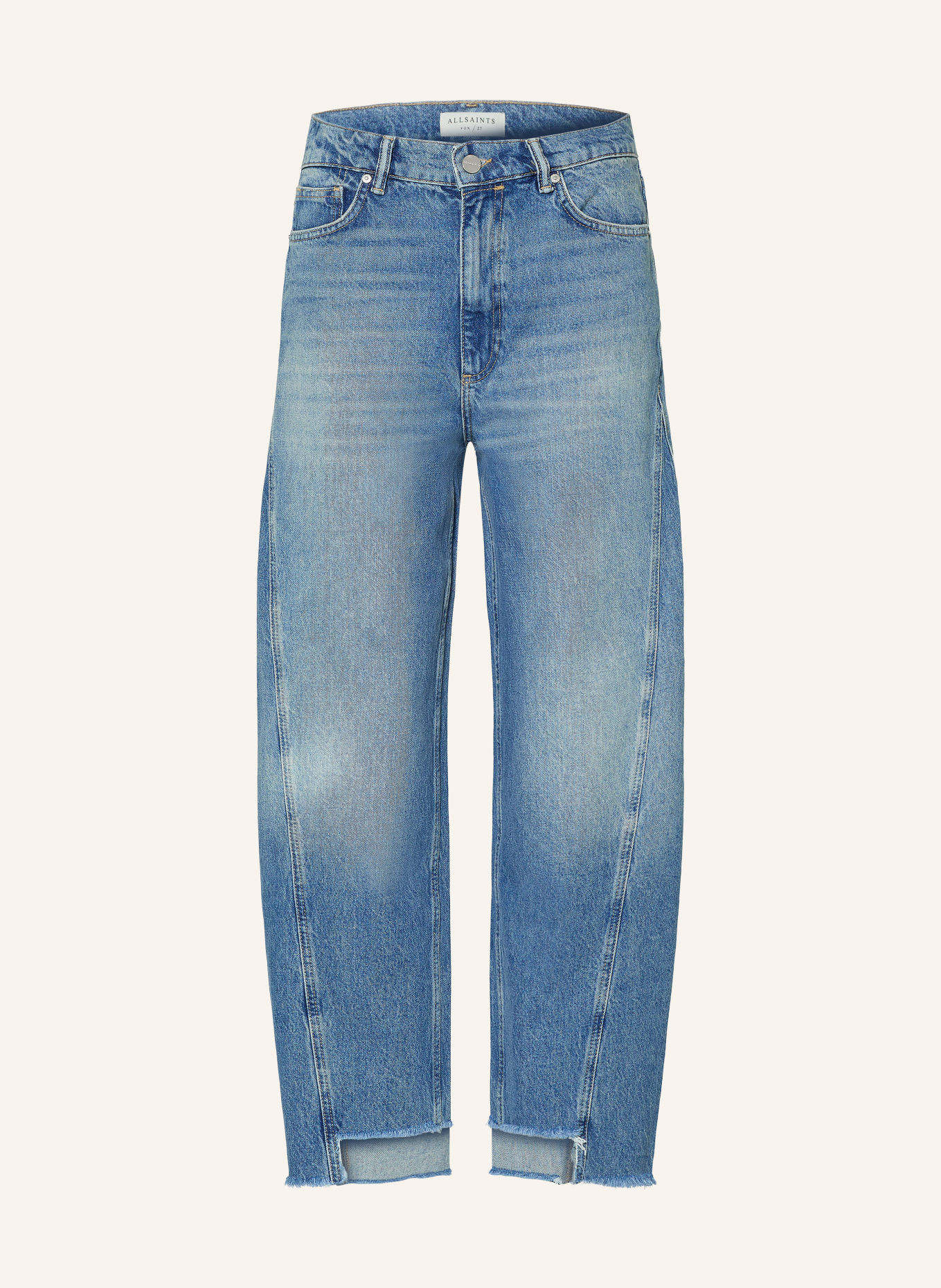 ALLSAINTS Jeansy wide leg FOX: 2999 Vintage Indigo