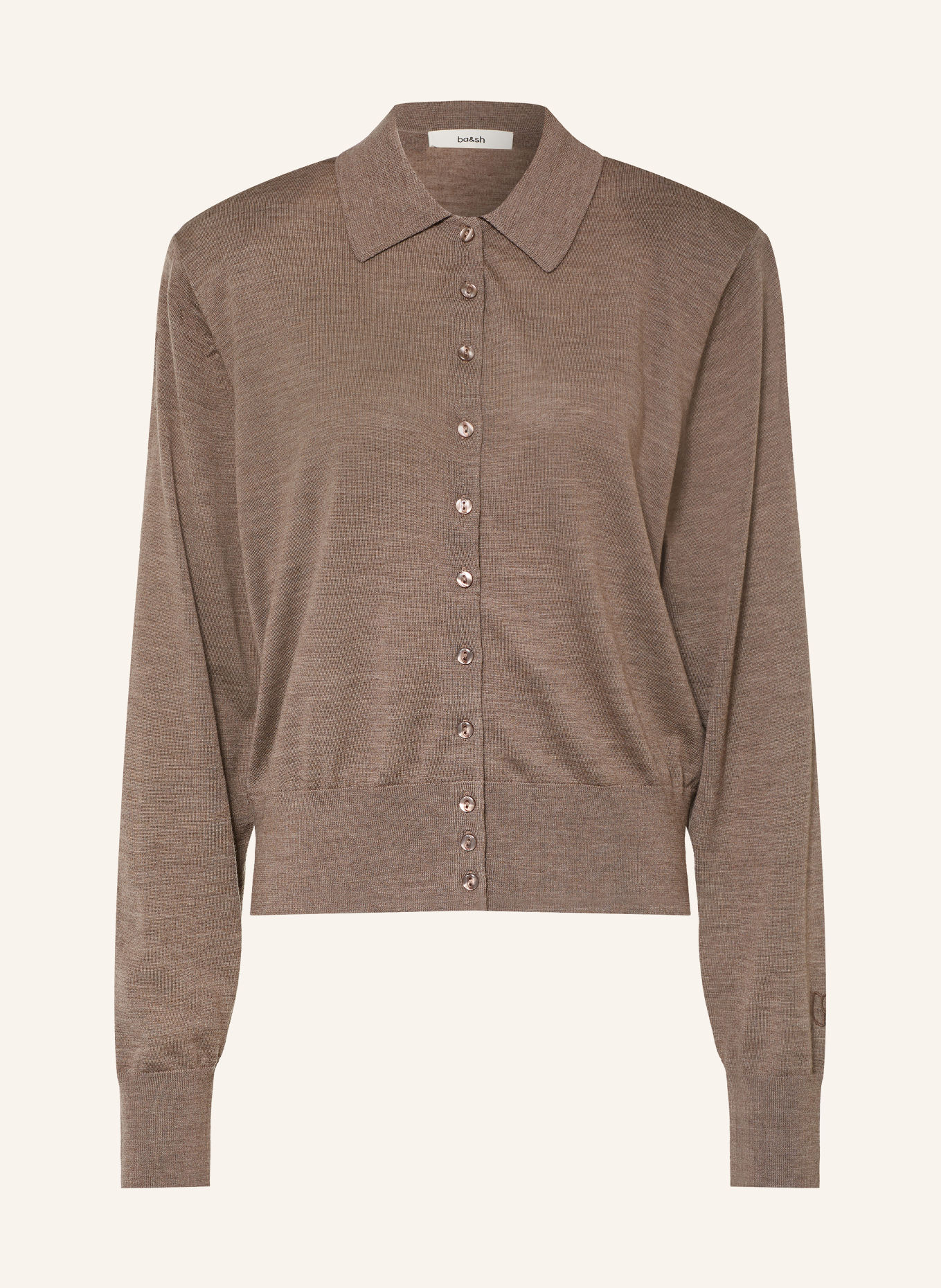 ba&sh Strickjacke BOSTON: TAUPE