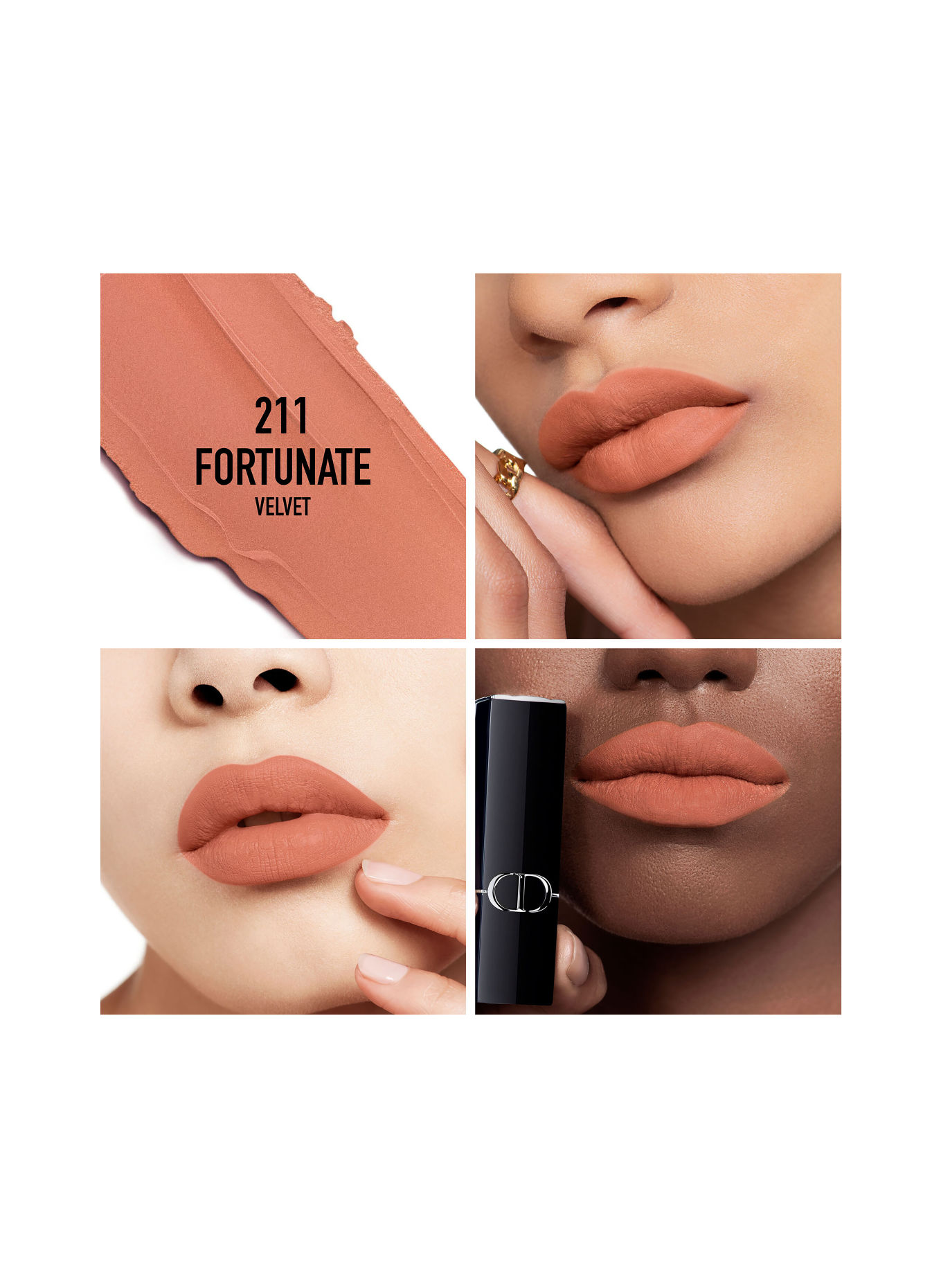 DIOR ROUGE DIOR VELVET - LIMITED EDITION: 211 FORTUNATE