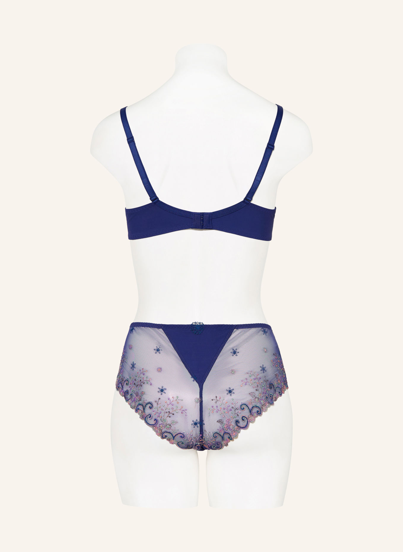 SIMONE PÉRÈLE Panty DÉLICE: DONKERBLAUW / ROZE / MINT
