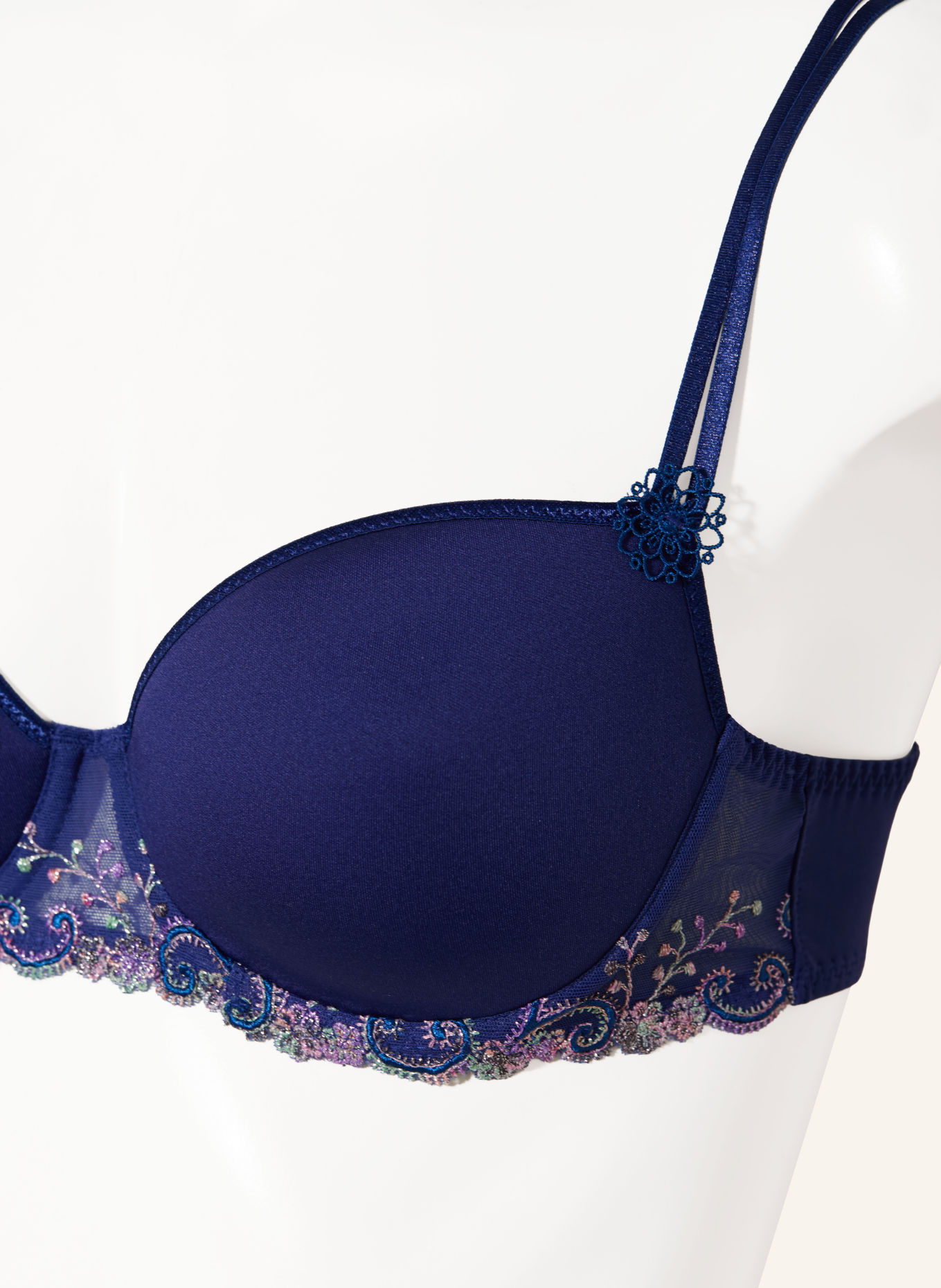 SIMONE PÉRÈLE Spacer-bh DÉLICE: DONKERBLAUW / ROZE / MINT