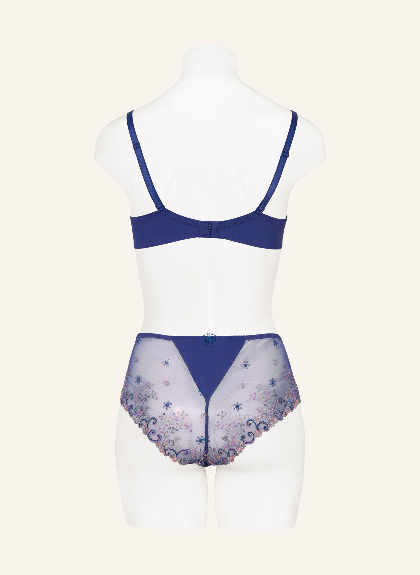 SIMONE PÉRÈLE Beugelbeha DÉLICE: DONKERBLAUW / ROZE / MINT