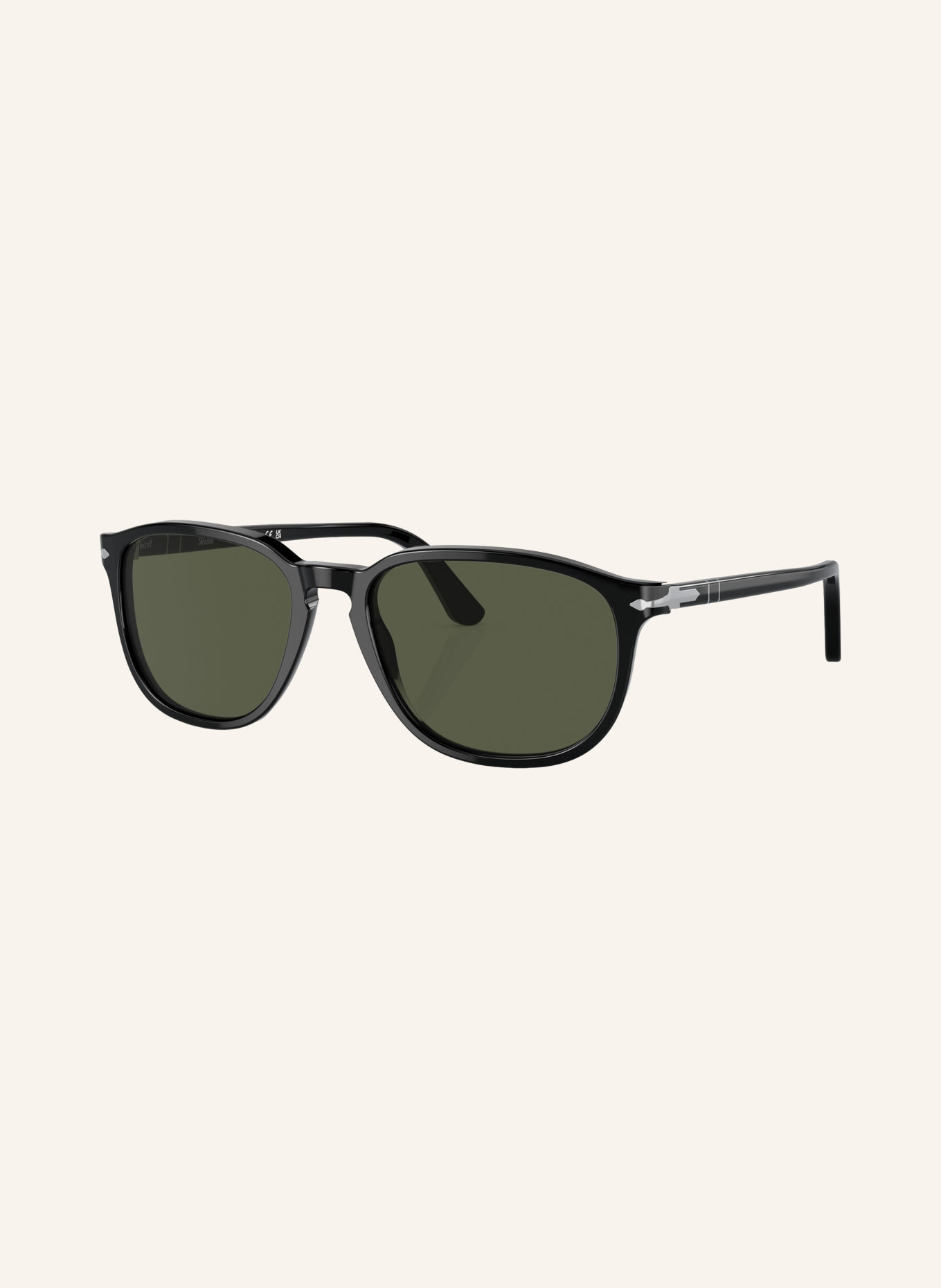 Persol Lunettes de soleil PO3019S: NOIR/ VERT