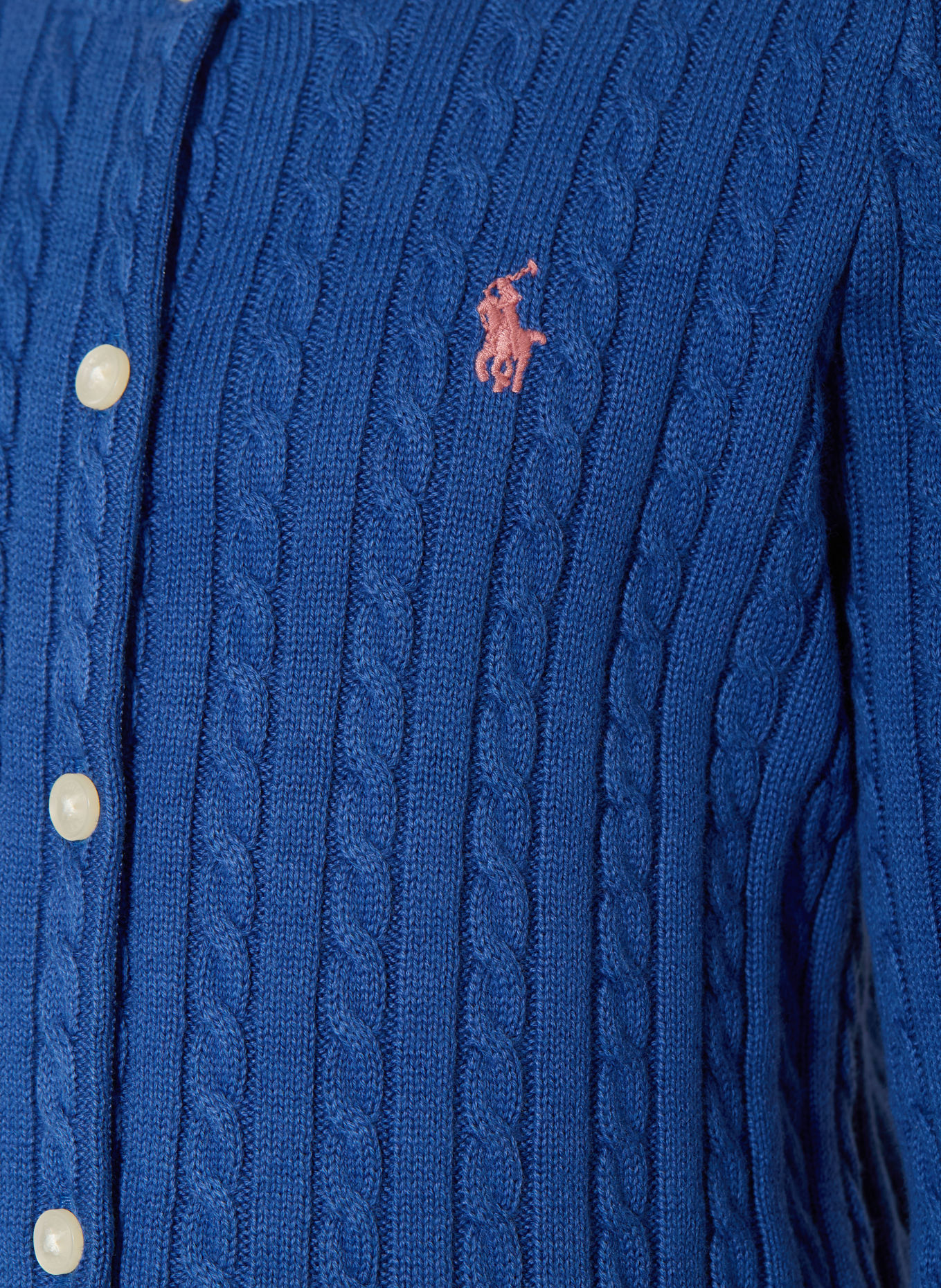 POLO RALPH LAUREN Strikjakke: BLÅ