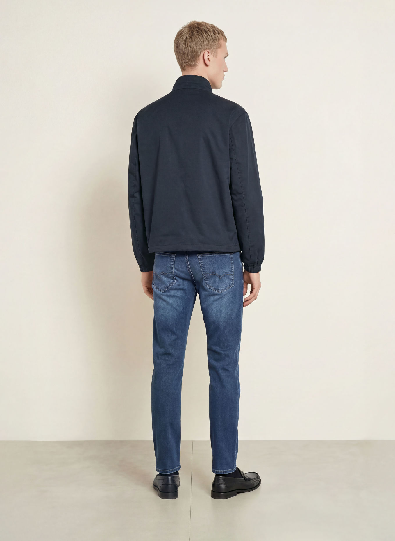 MAC Jeans MACFLEXX coupe moderne: H787 blue black authentic wash