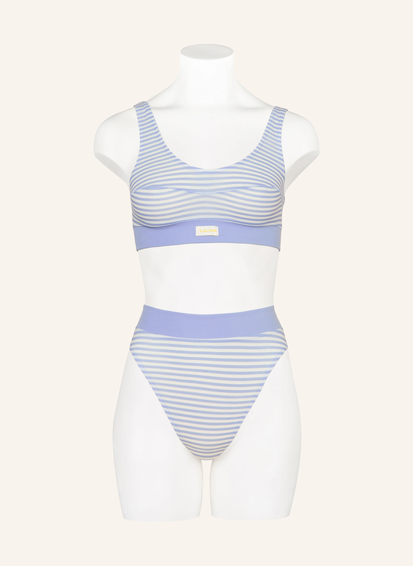 CALIDA Taillslip ELASTIC TREND: LICHTBLAUW / ECRU
