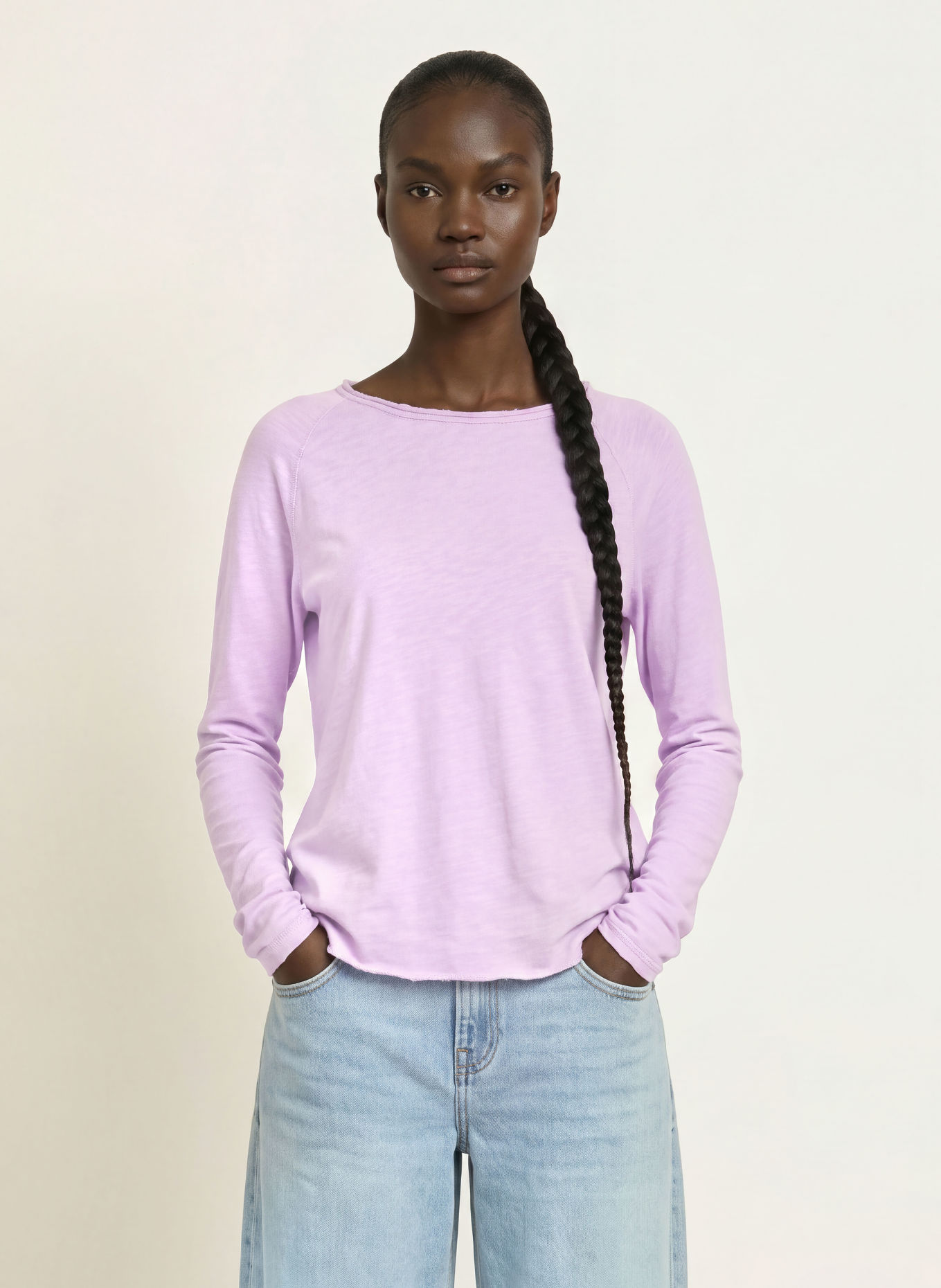 American Vintage Longsleeve SONOMA: LICHTPAARS