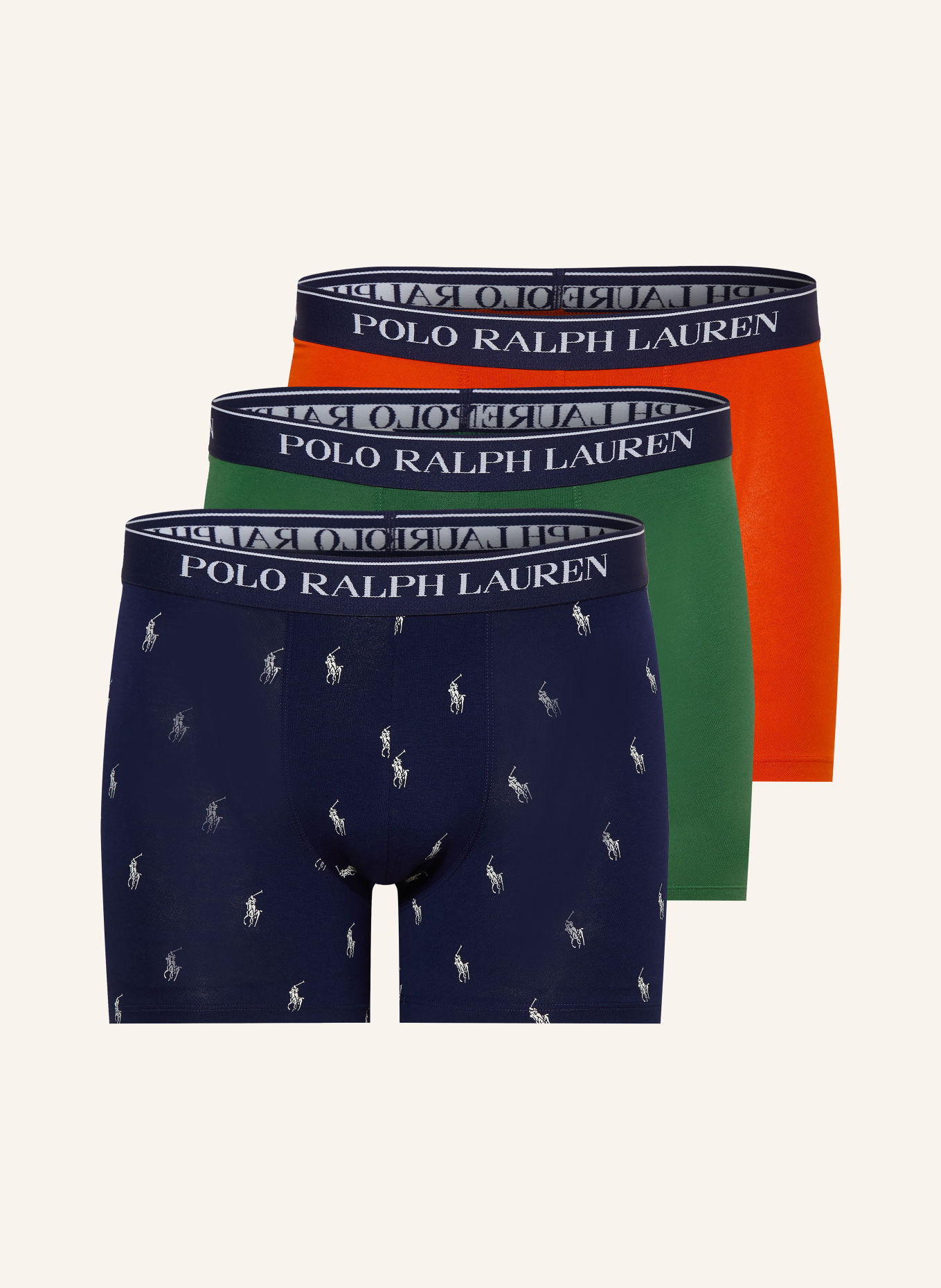 POLO RALPH LAUREN 3-pack boxershorts: ORANJE